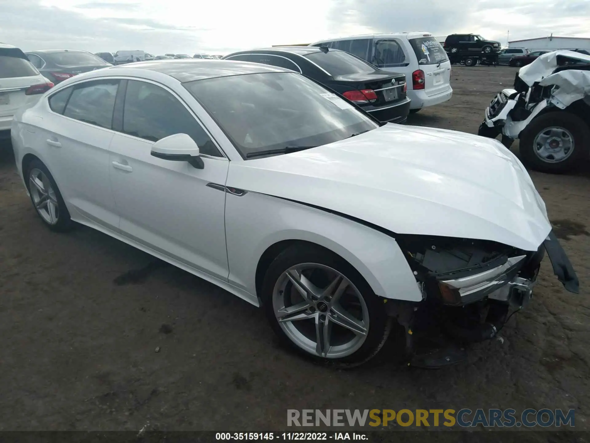 1 Photograph of a damaged car WAUDACF57MA026241 AUDI A5 SPORTBACK 2021