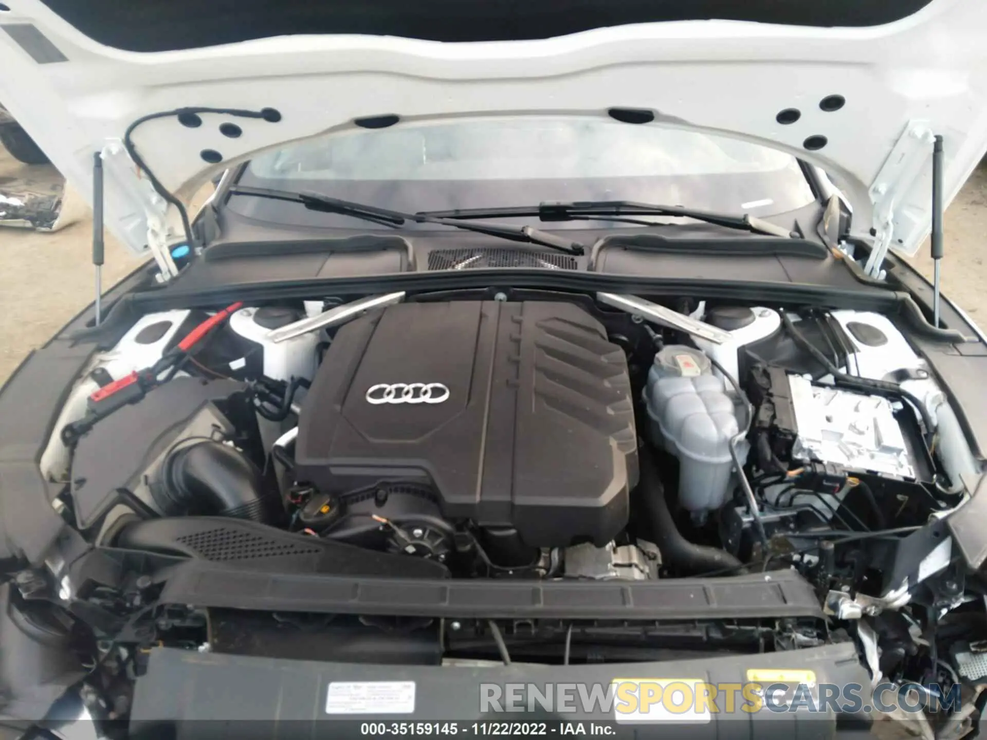 10 Photograph of a damaged car WAUDACF57MA026241 AUDI A5 SPORTBACK 2021