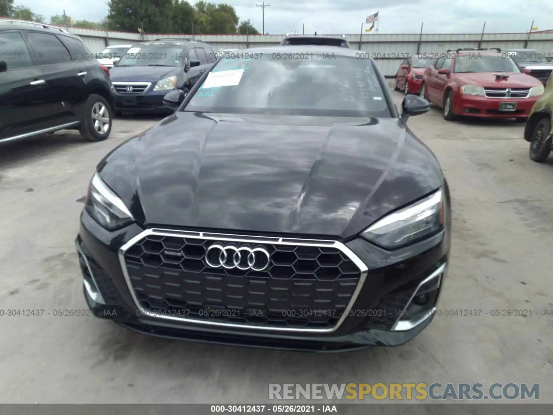 6 Photograph of a damaged car WAUDACF59MA018769 AUDI A5 SPORTBACK 2021