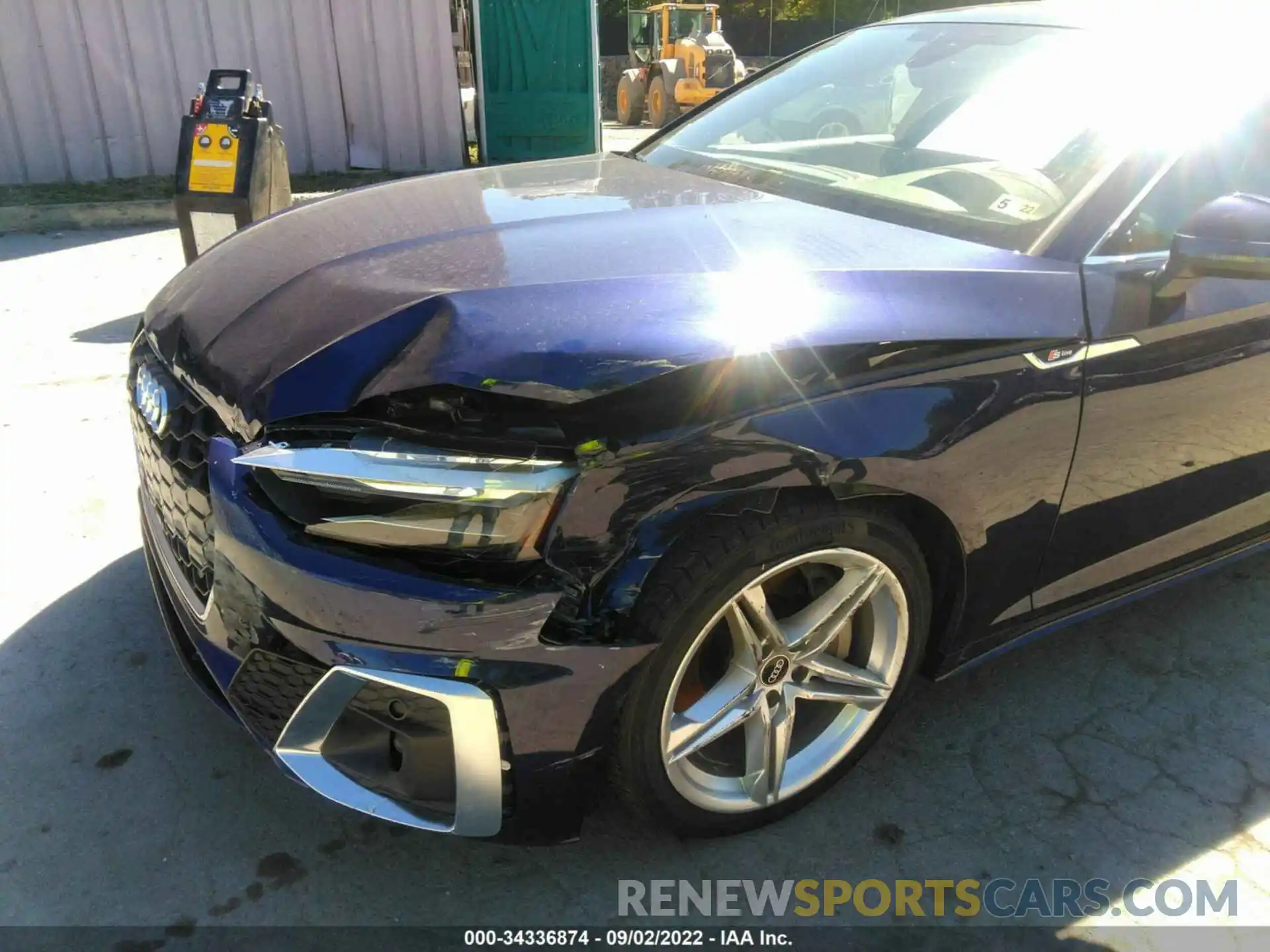 6 Photograph of a damaged car WAUDACF59MA044479 AUDI A5 SPORTBACK 2021