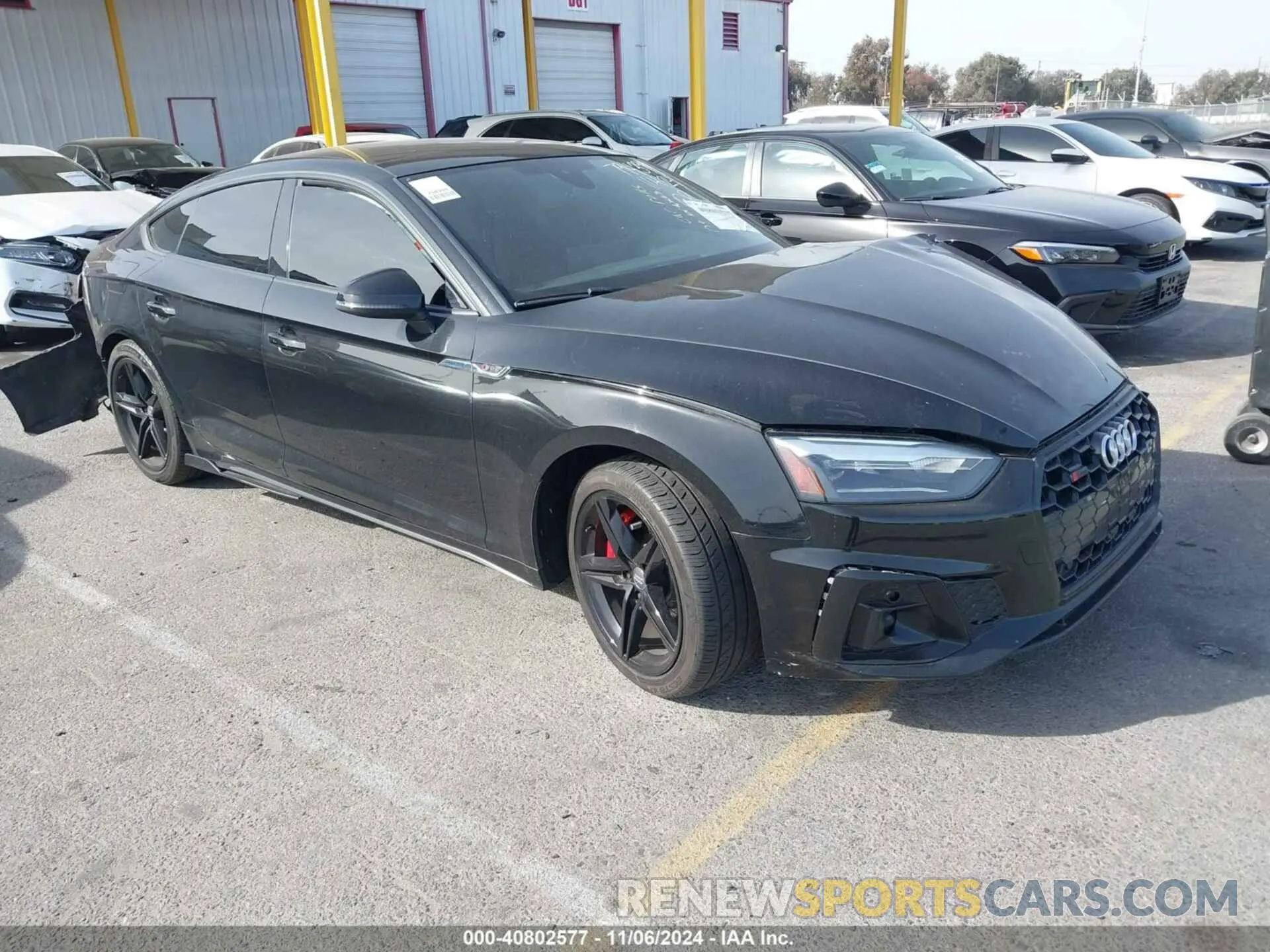 1 Photograph of a damaged car WAUDACF5XMA009210 AUDI A5 SPORTBACK 2021