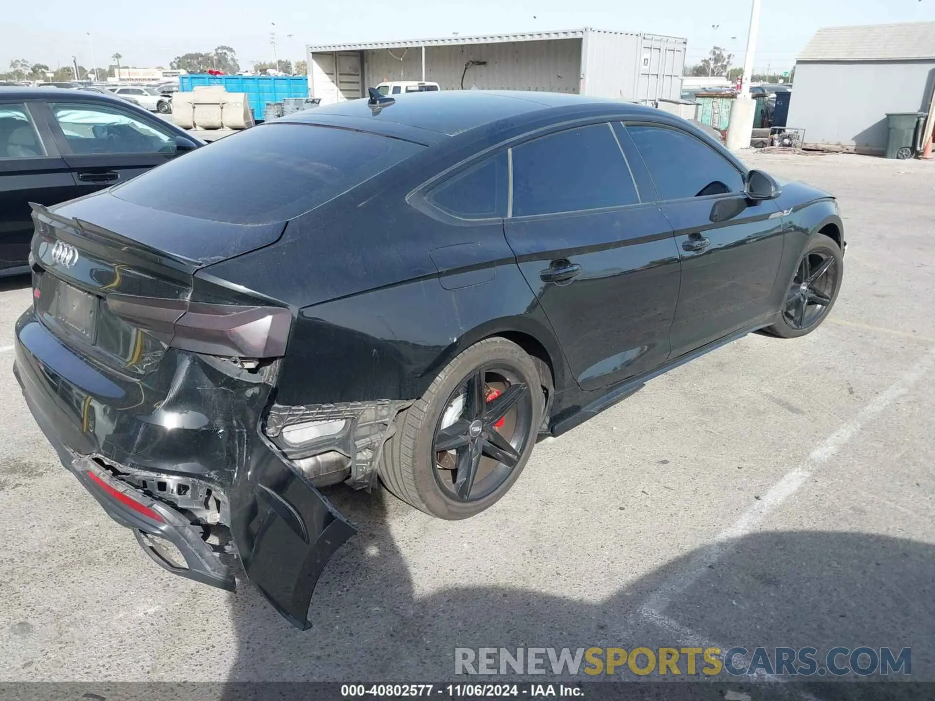 4 Photograph of a damaged car WAUDACF5XMA009210 AUDI A5 SPORTBACK 2021