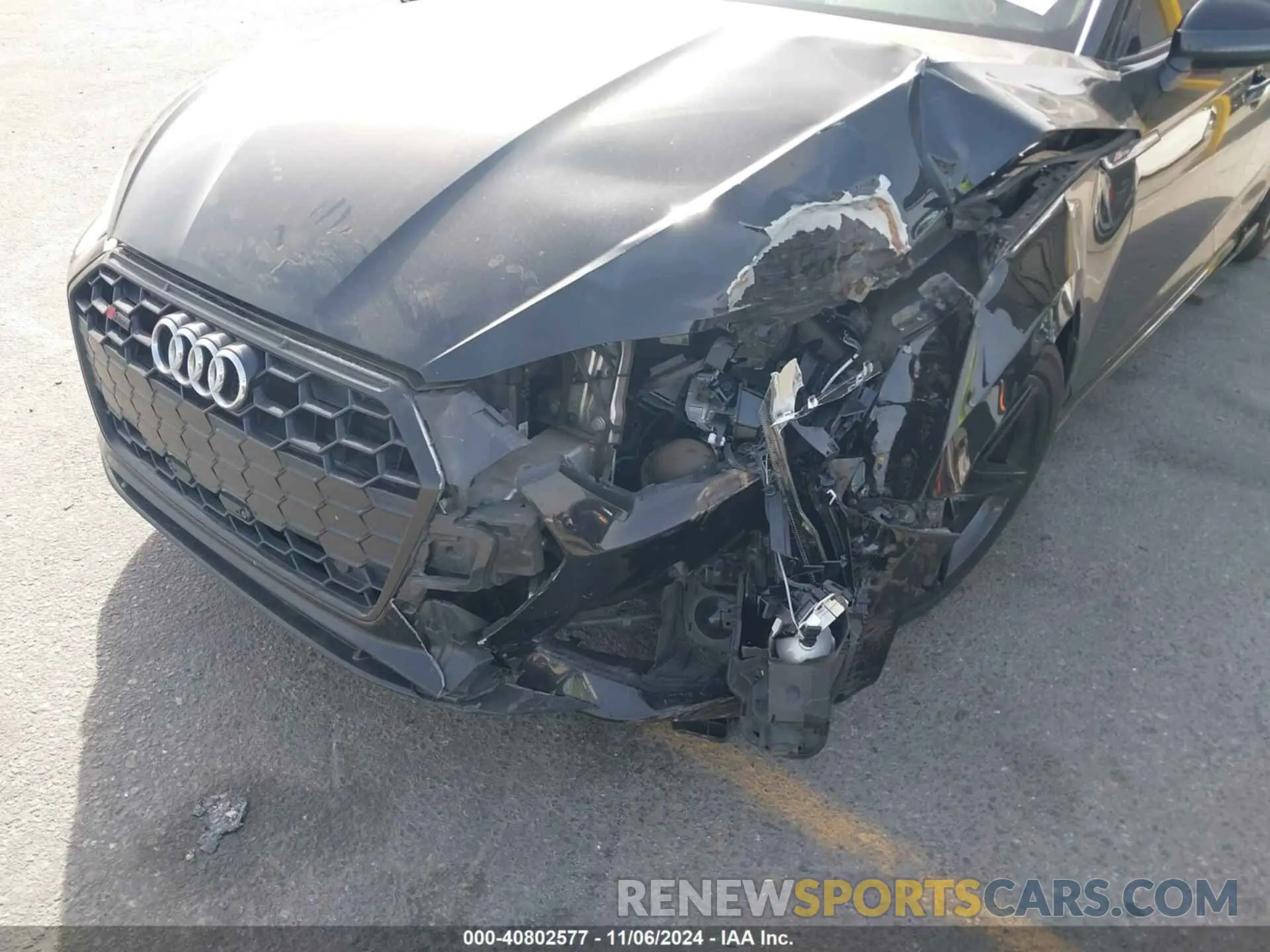 6 Photograph of a damaged car WAUDACF5XMA009210 AUDI A5 SPORTBACK 2021