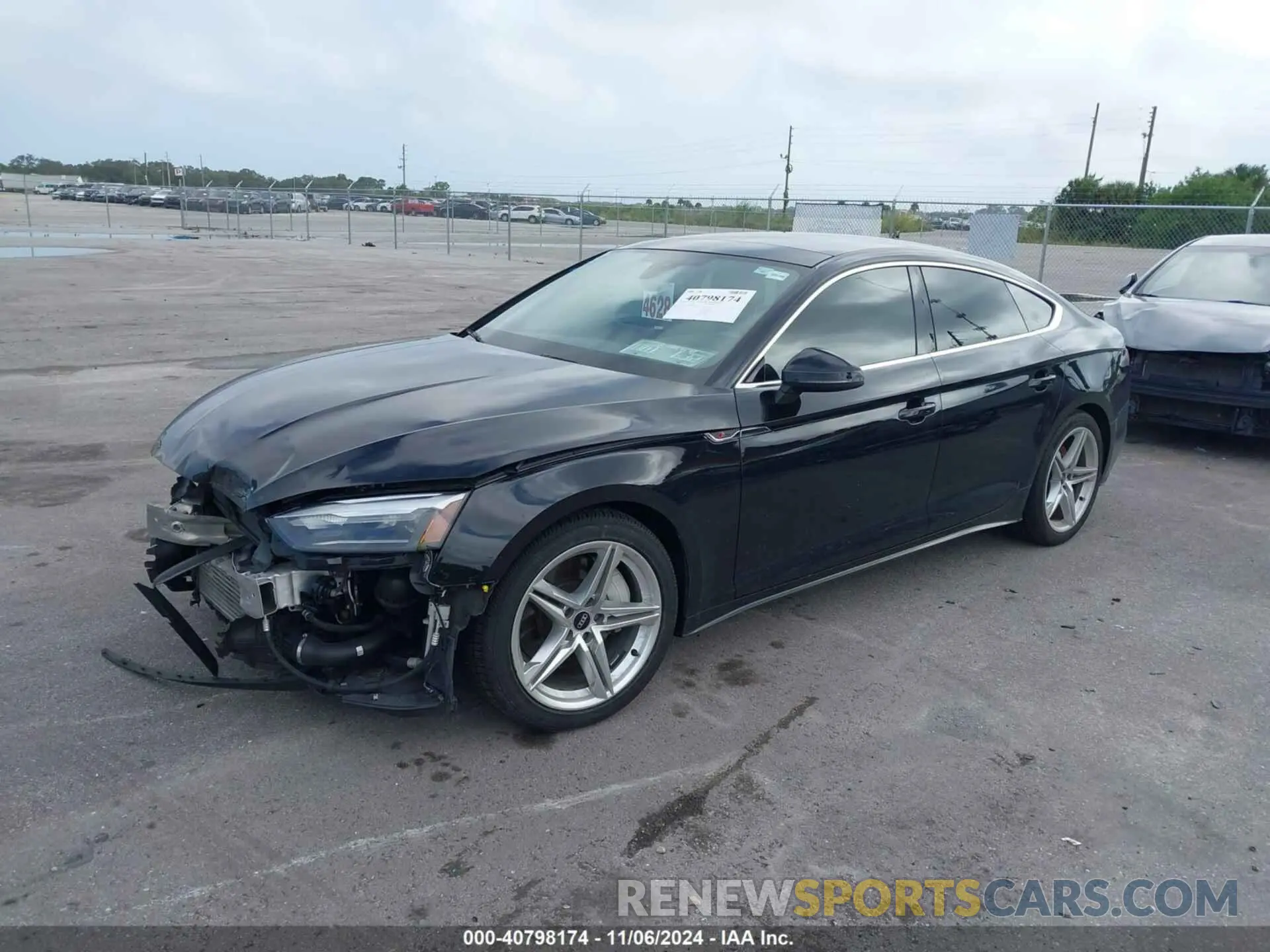 2 Photograph of a damaged car WAUDACF5XMA038268 AUDI A5 SPORTBACK 2021