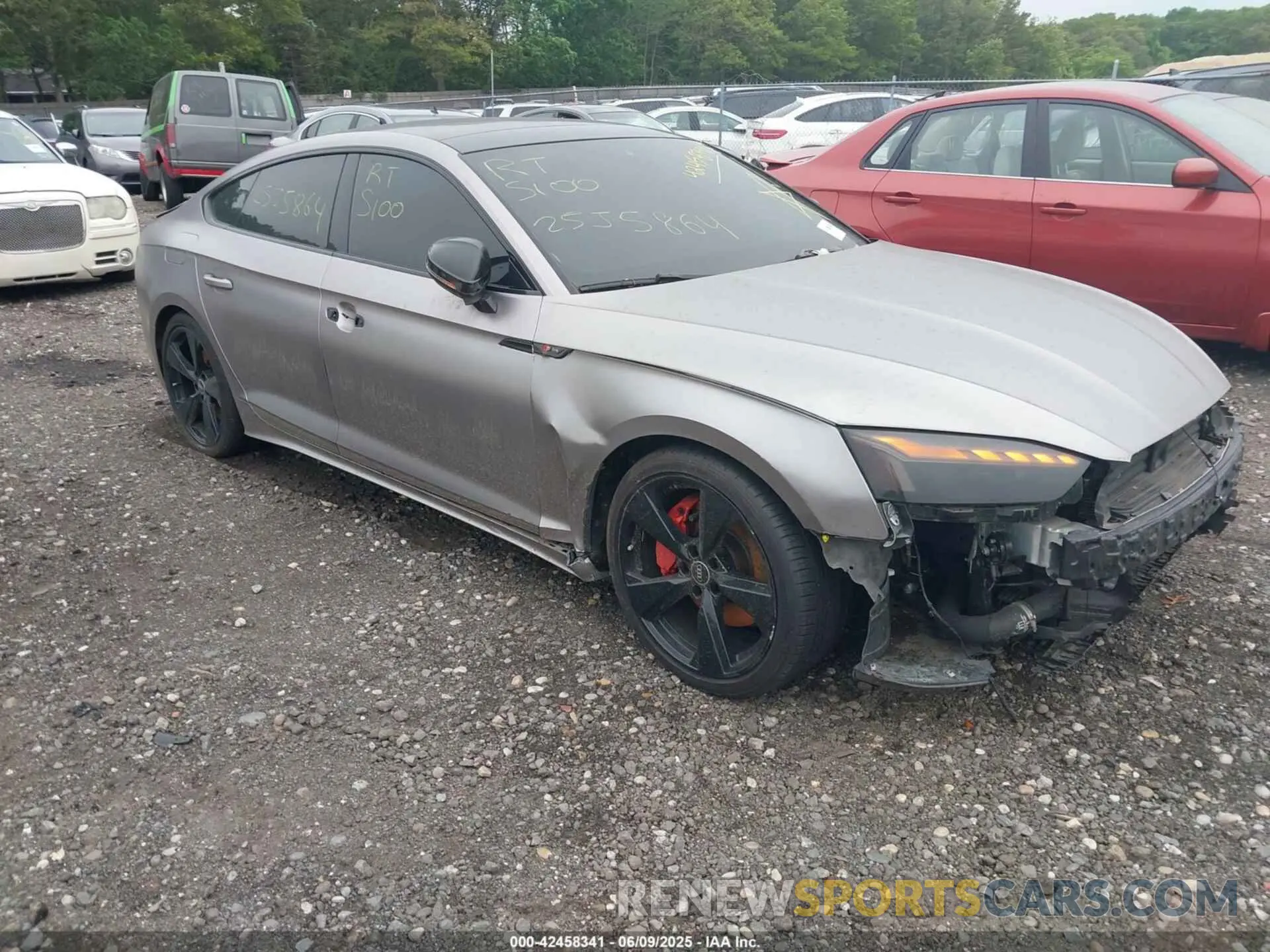 1 Photograph of a damaged car WAUFACF50MA032407 AUDI A5 SPORTBACK 2021