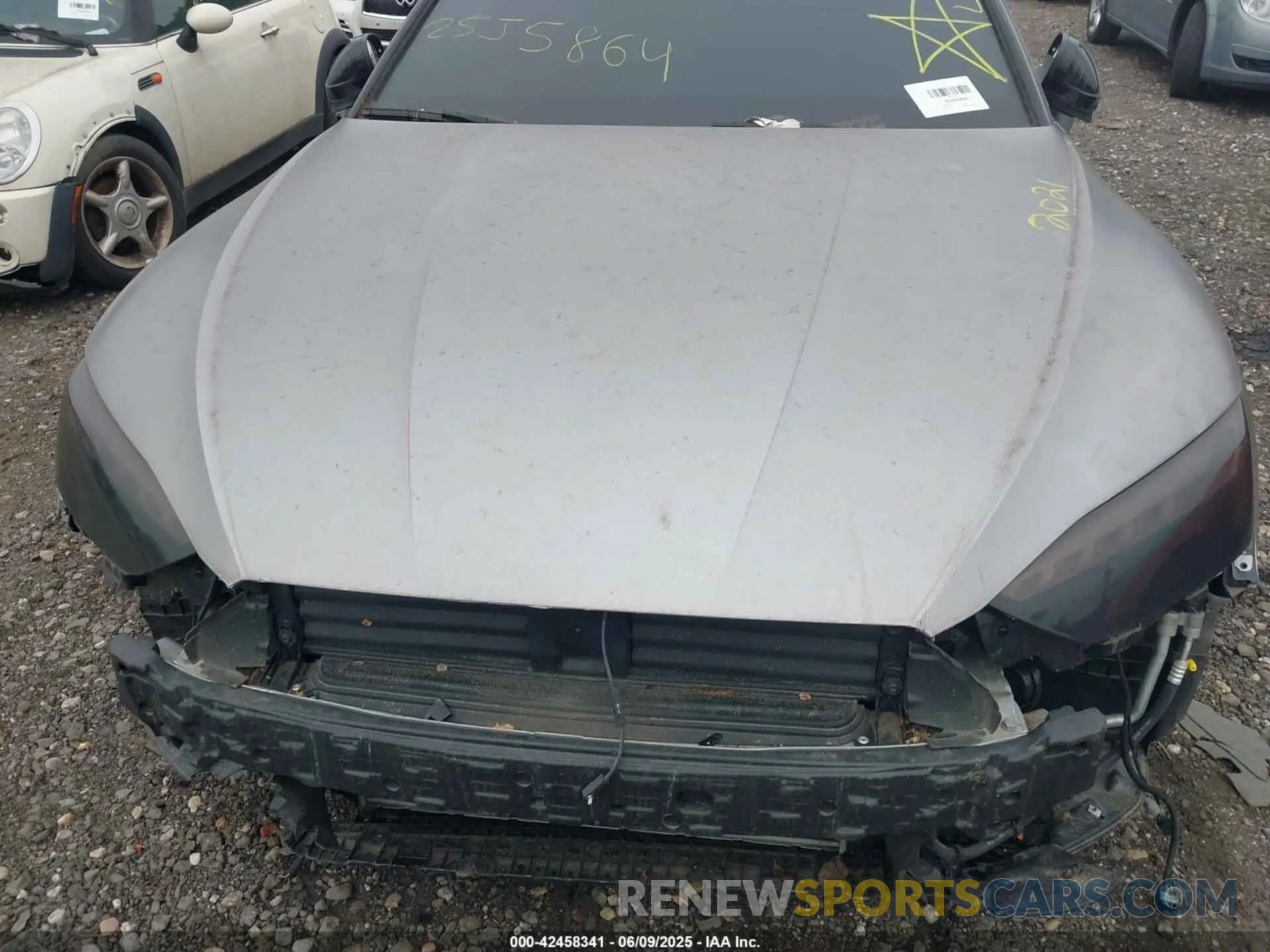 10 Photograph of a damaged car WAUFACF50MA032407 AUDI A5 SPORTBACK 2021