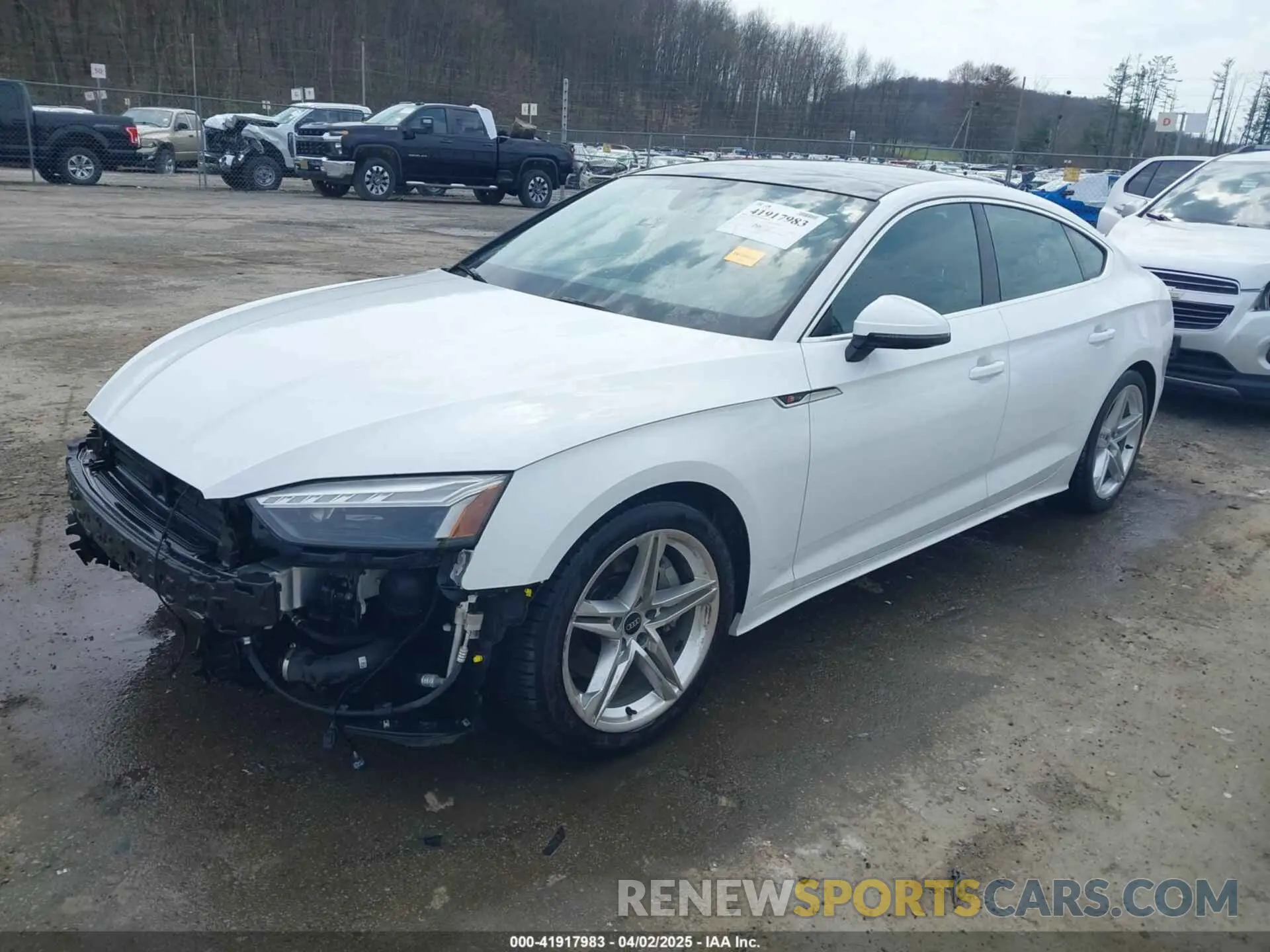 2 Photograph of a damaged car WAUFACF52MA032229 AUDI A5 SPORTBACK 2021