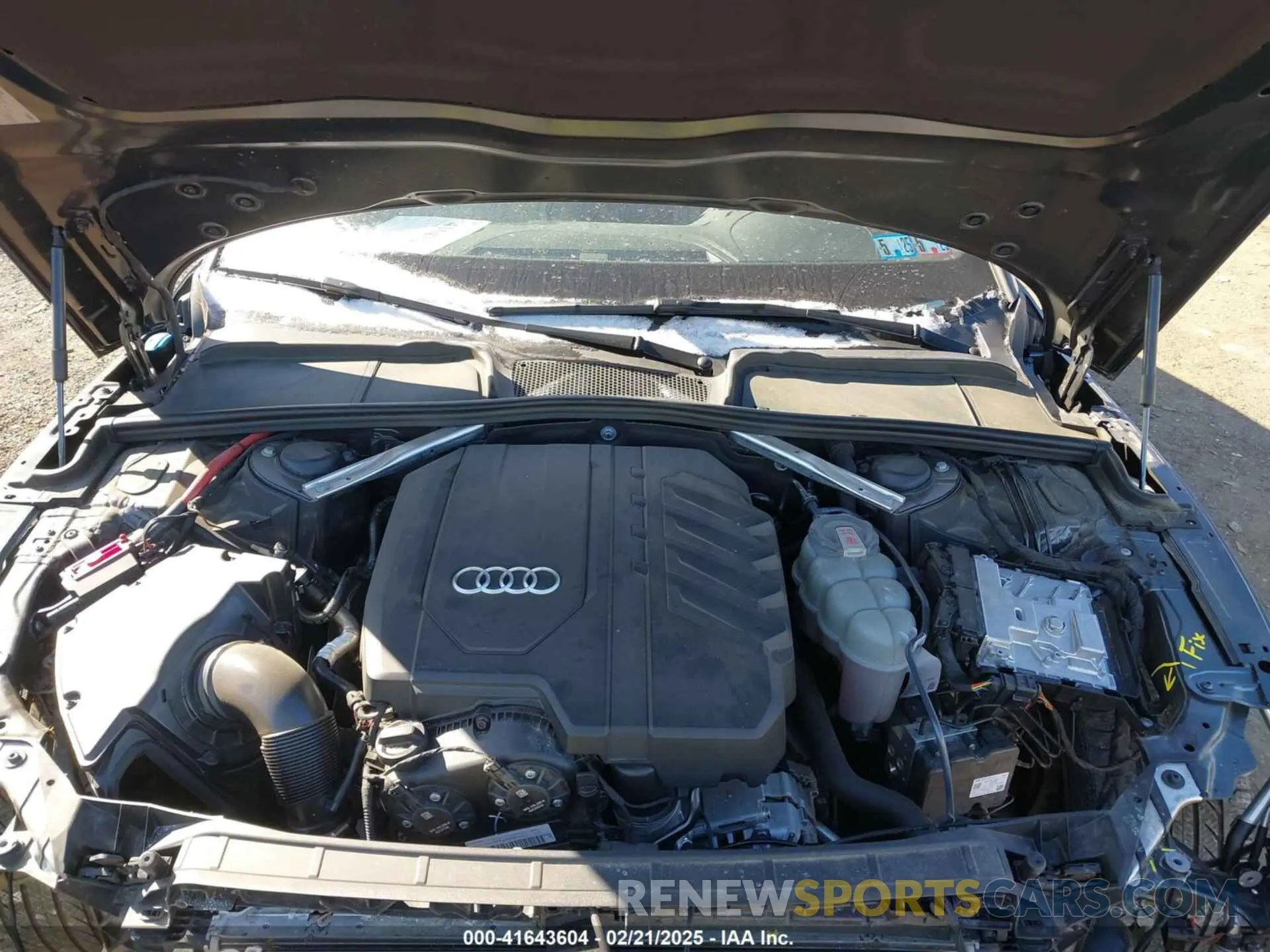 10 Photograph of a damaged car WAUFACF52MA047877 AUDI A5 SPORTBACK 2021