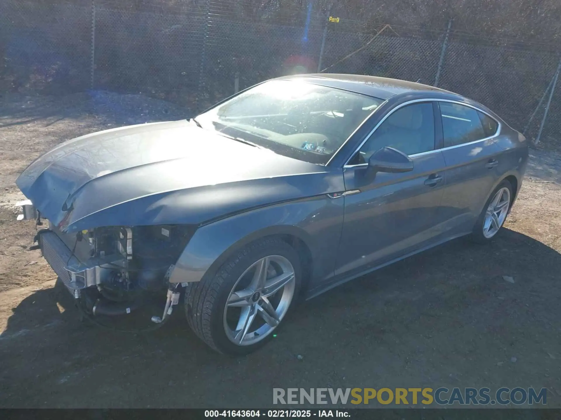 2 Photograph of a damaged car WAUFACF52MA047877 AUDI A5 SPORTBACK 2021