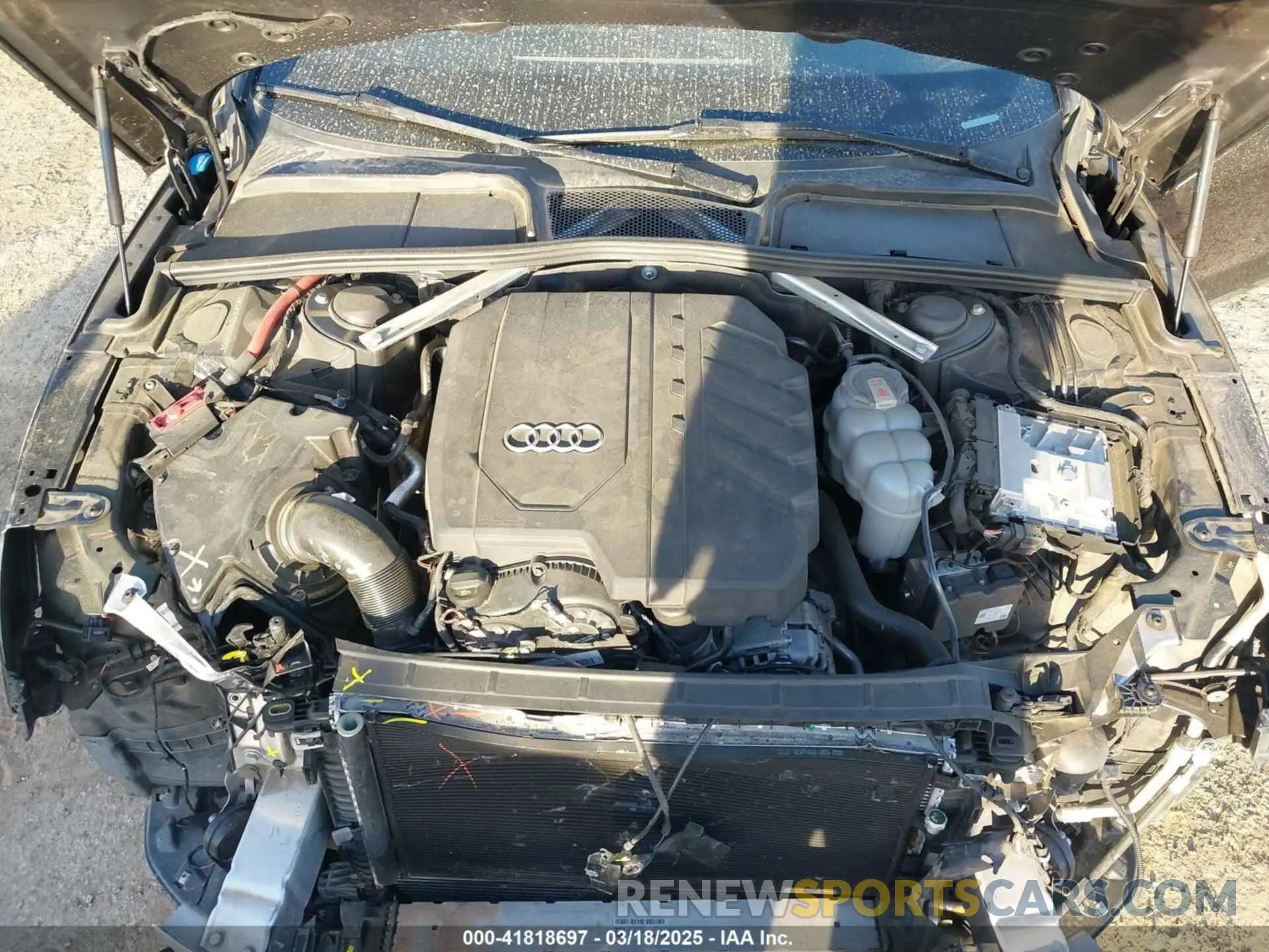 10 Photograph of a damaged car WAUFACF57MA020805 AUDI A5 SPORTBACK 2021