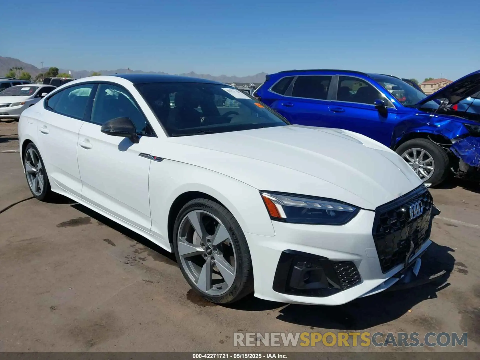 1 Photograph of a damaged car WAUFACF57MA050550 AUDI A5 SPORTBACK 2021