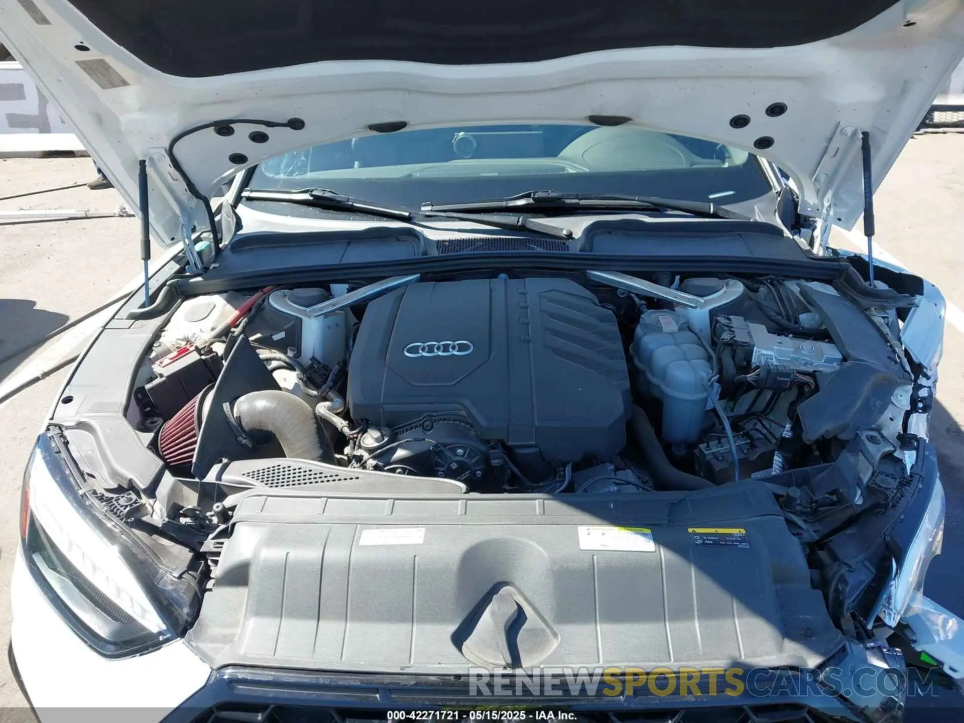 10 Photograph of a damaged car WAUFACF57MA050550 AUDI A5 SPORTBACK 2021