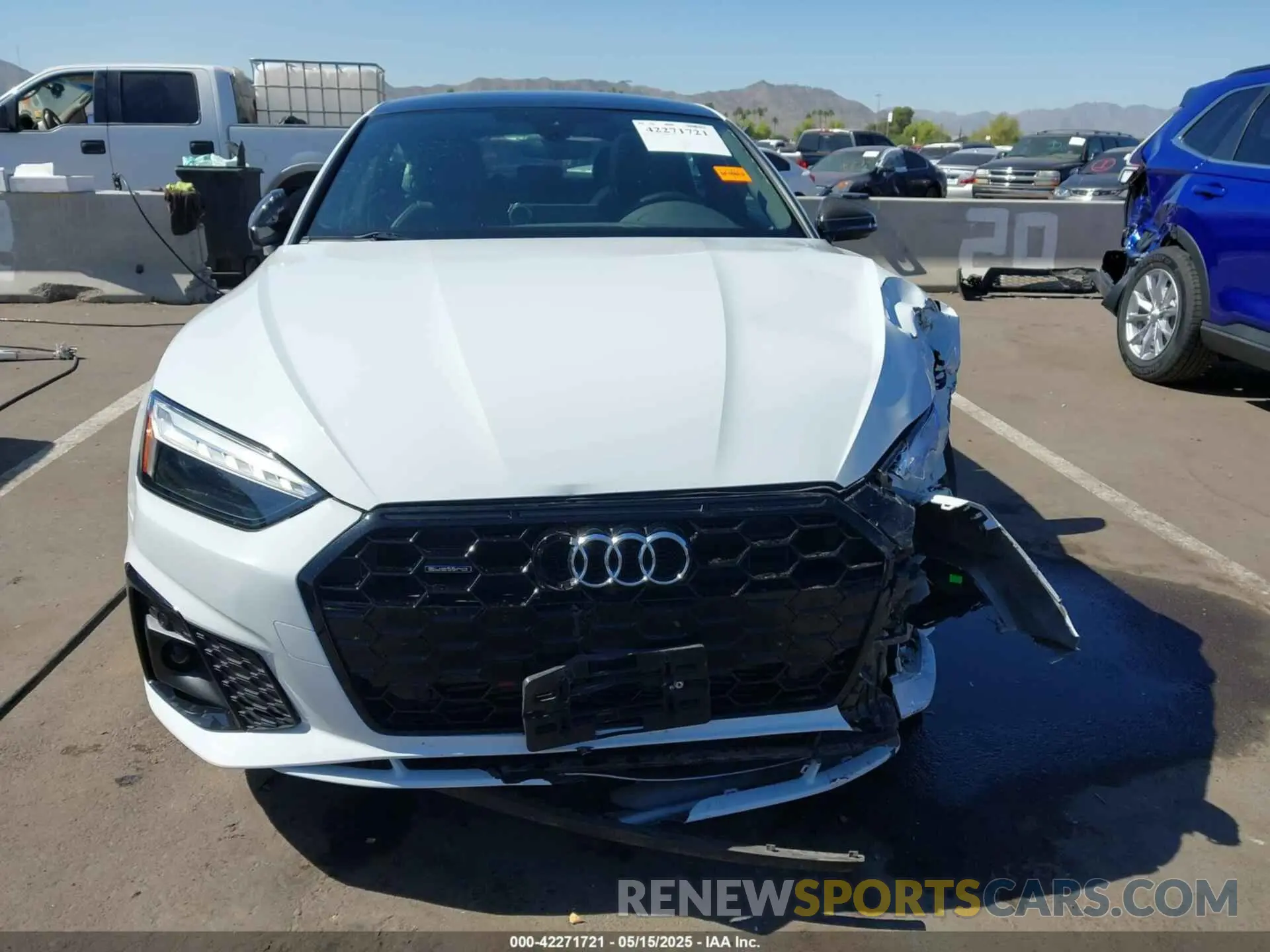 12 Photograph of a damaged car WAUFACF57MA050550 AUDI A5 SPORTBACK 2021