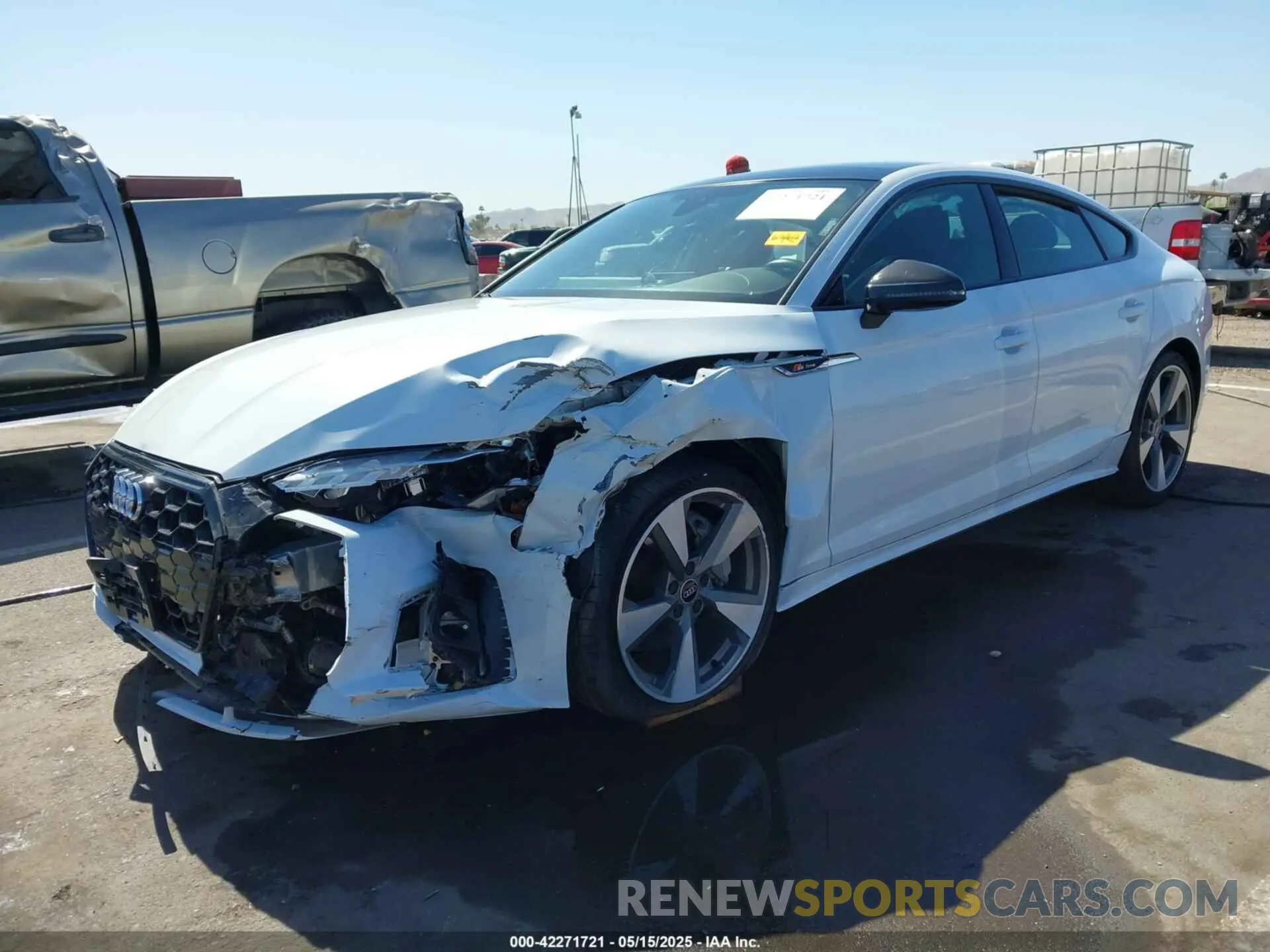 2 Photograph of a damaged car WAUFACF57MA050550 AUDI A5 SPORTBACK 2021