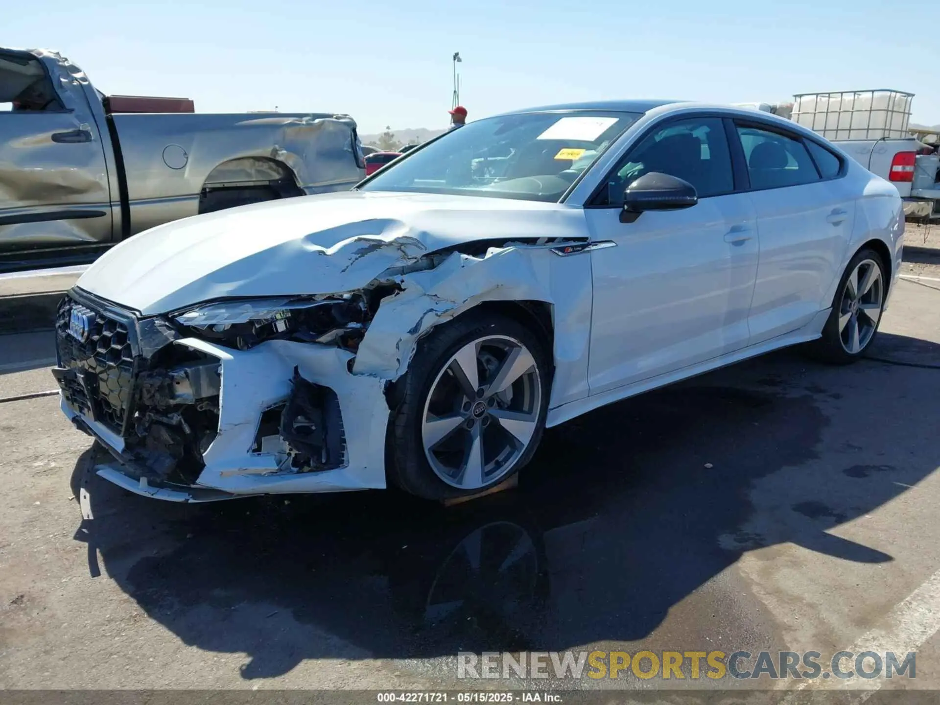 6 Photograph of a damaged car WAUFACF57MA050550 AUDI A5 SPORTBACK 2021