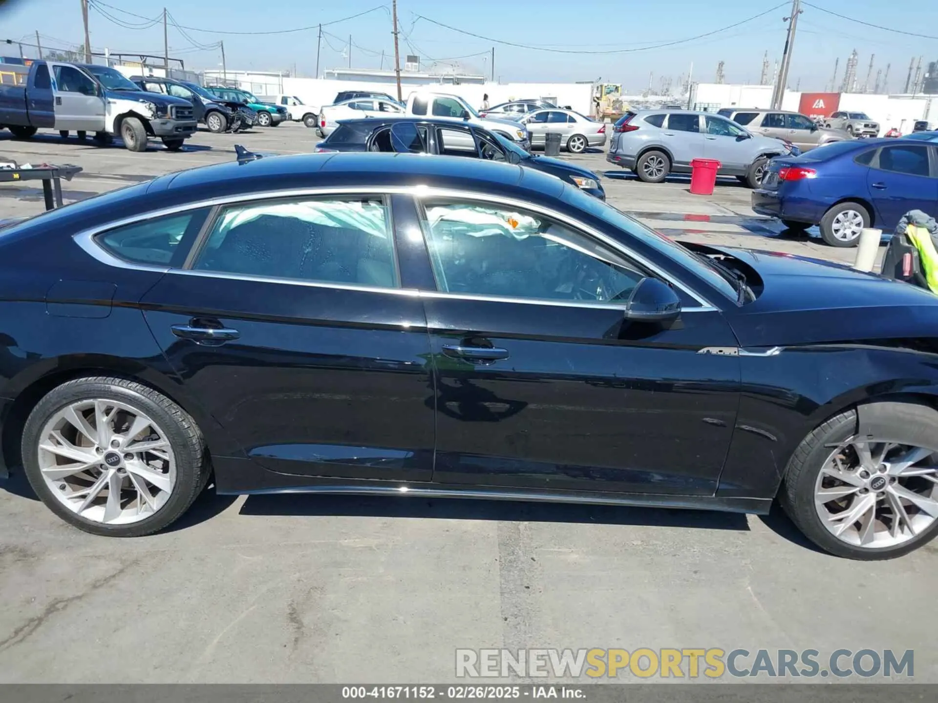13 Photograph of a damaged car WAUABCF58NA006596 AUDI A5 SPORTBACK 2022