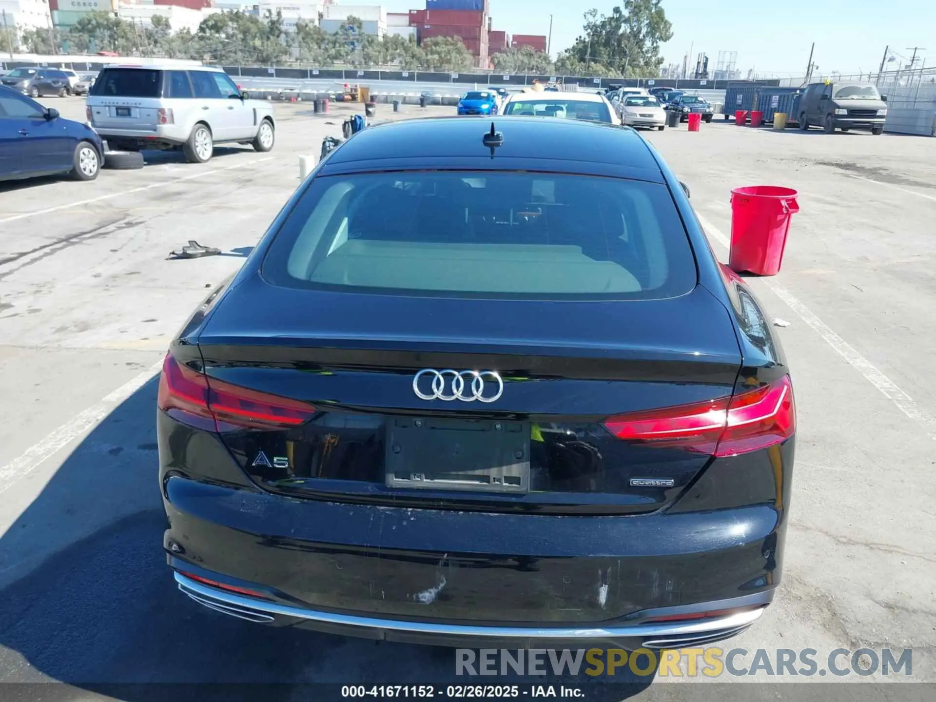 16 Photograph of a damaged car WAUABCF58NA006596 AUDI A5 SPORTBACK 2022