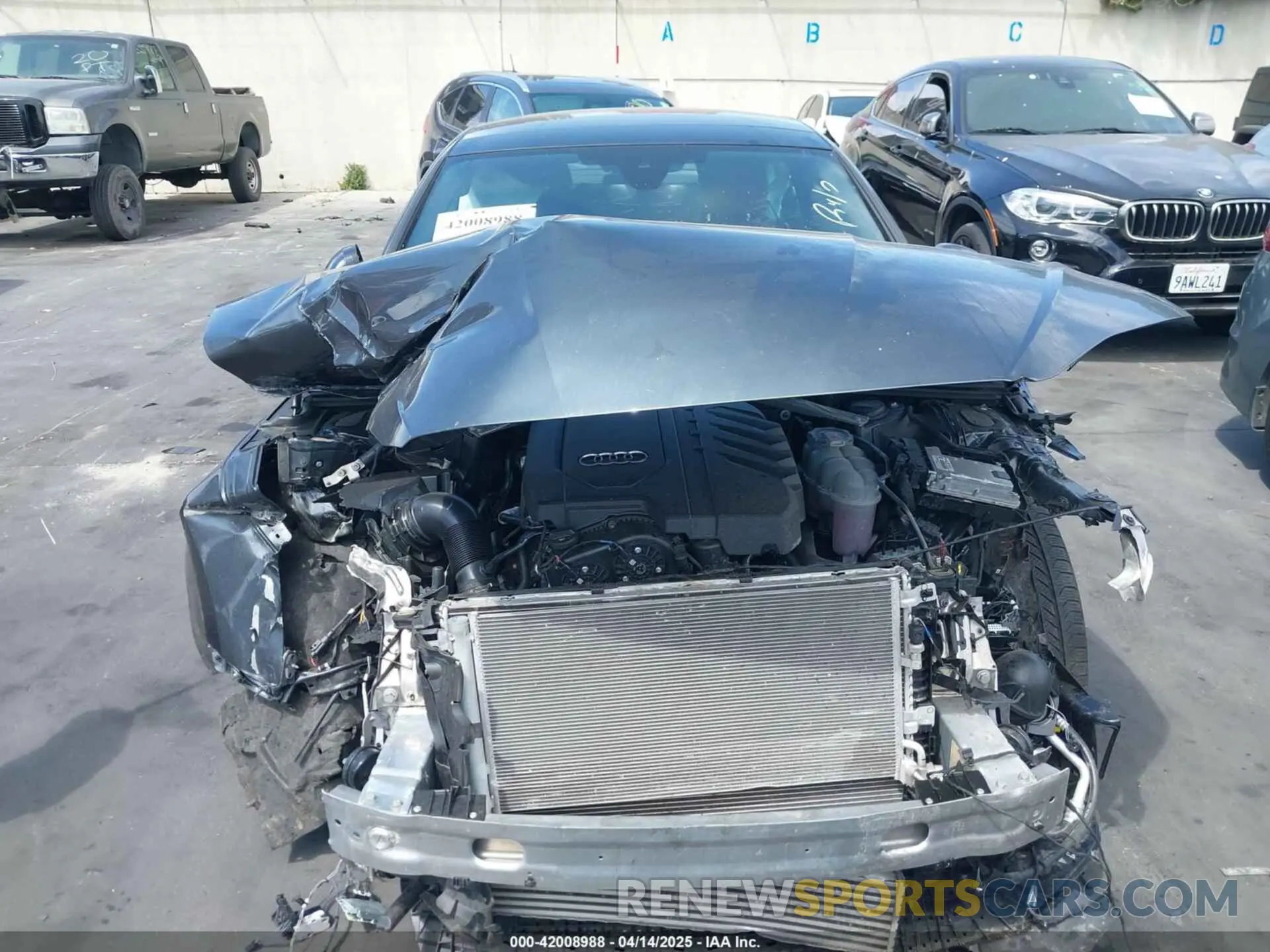 13 Photograph of a damaged car WAUABCF59NA009989 AUDI A5 SPORTBACK 2022