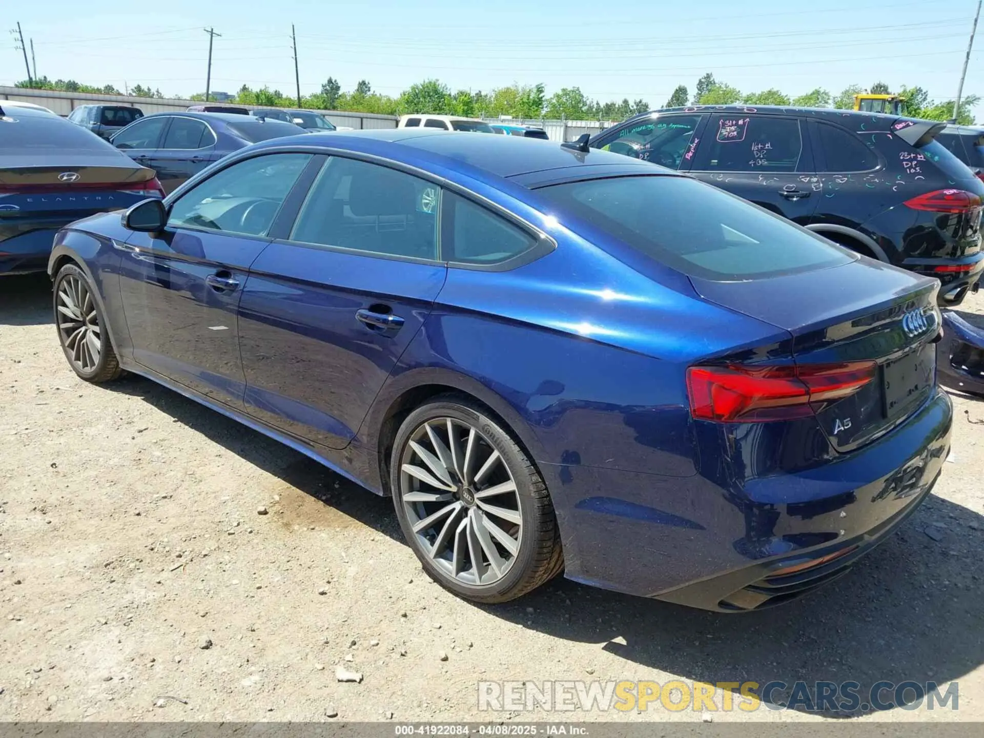 3 Photograph of a damaged car WAUCBCF50NA017360 AUDI A5 SPORTBACK 2022
