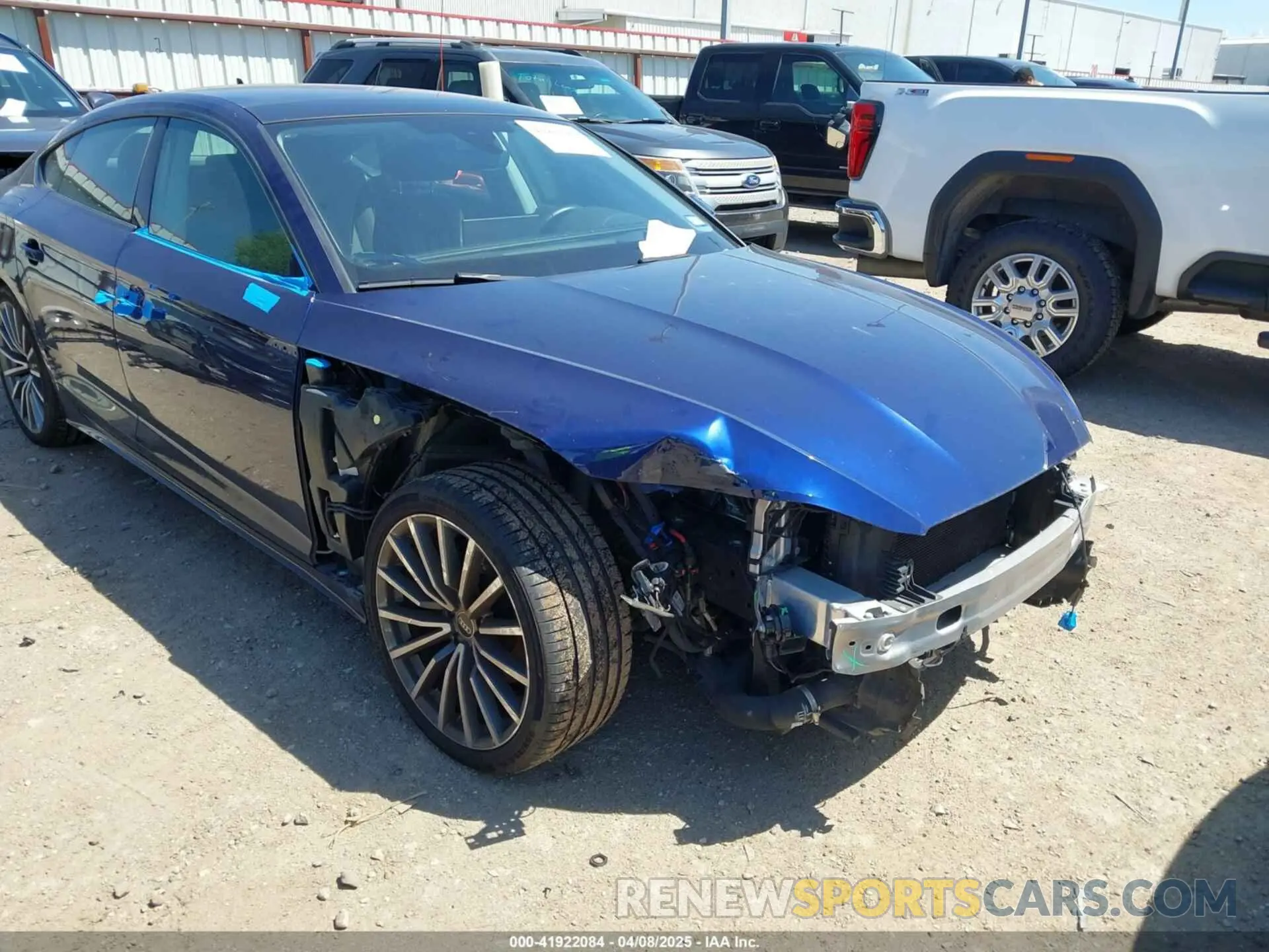 6 Photograph of a damaged car WAUCBCF50NA017360 AUDI A5 SPORTBACK 2022