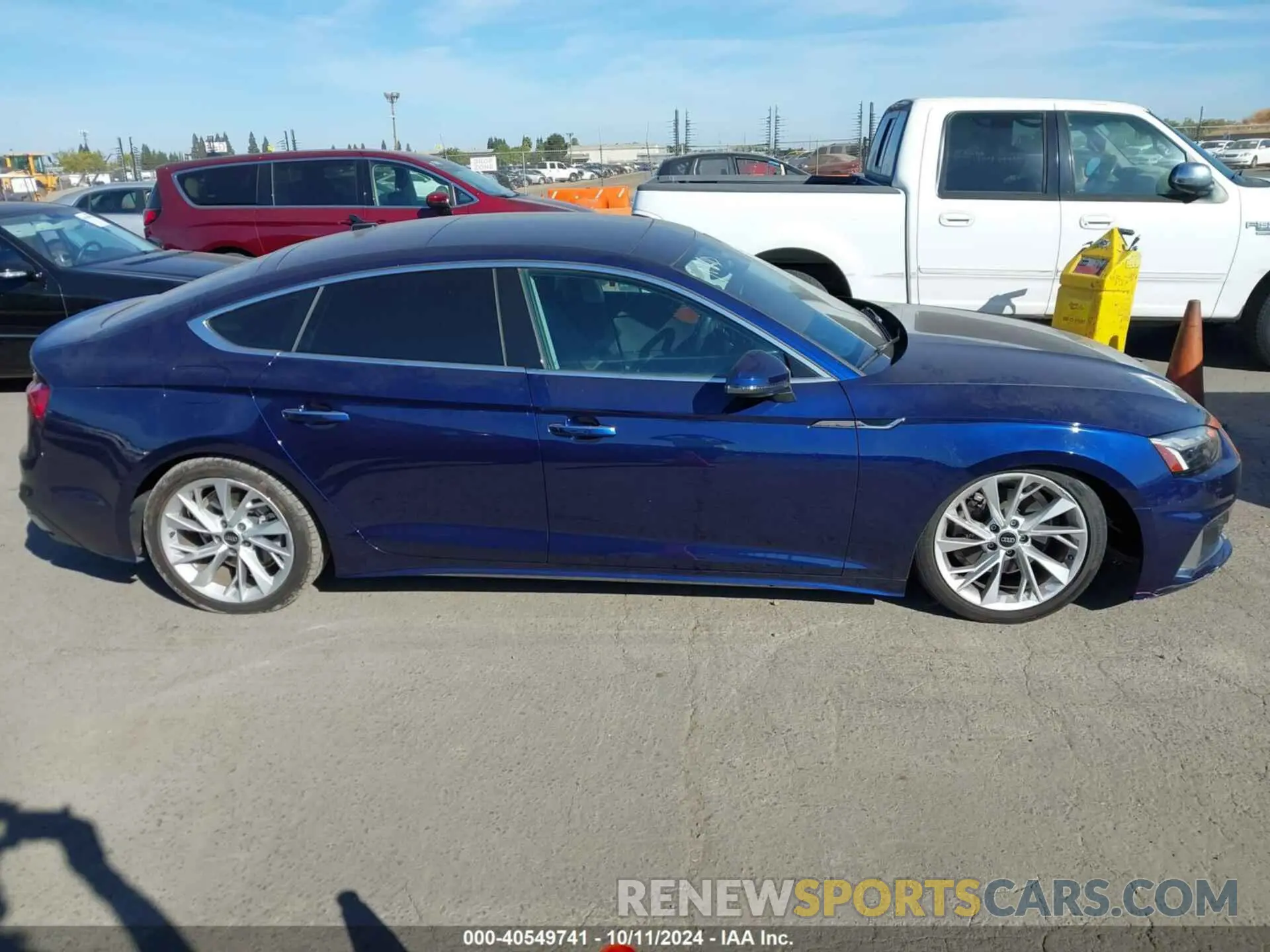 13 Photograph of a damaged car WAUCBCF54NA030208 AUDI A5 SPORTBACK 2022