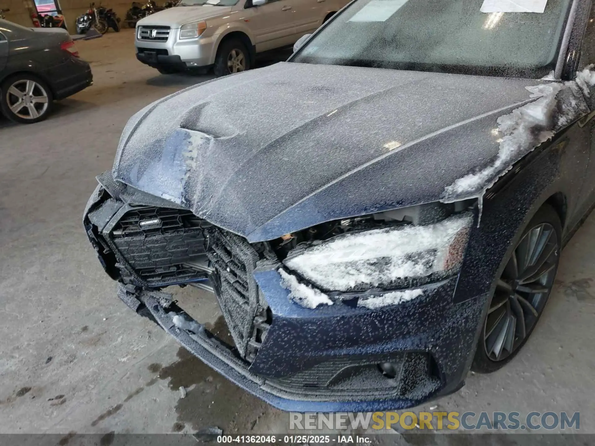 6 Photograph of a damaged car WAUCBCF57NA005917 AUDI A5 SPORTBACK 2022