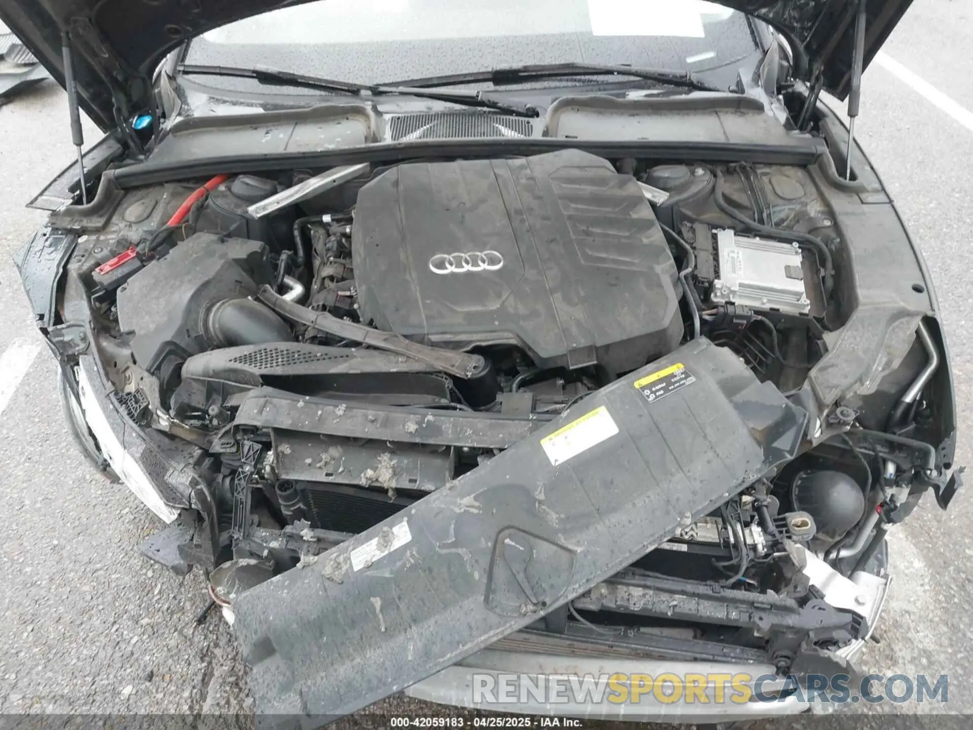 10 Photograph of a damaged car WAUCBCF57NA009059 AUDI A5 SPORTBACK 2022