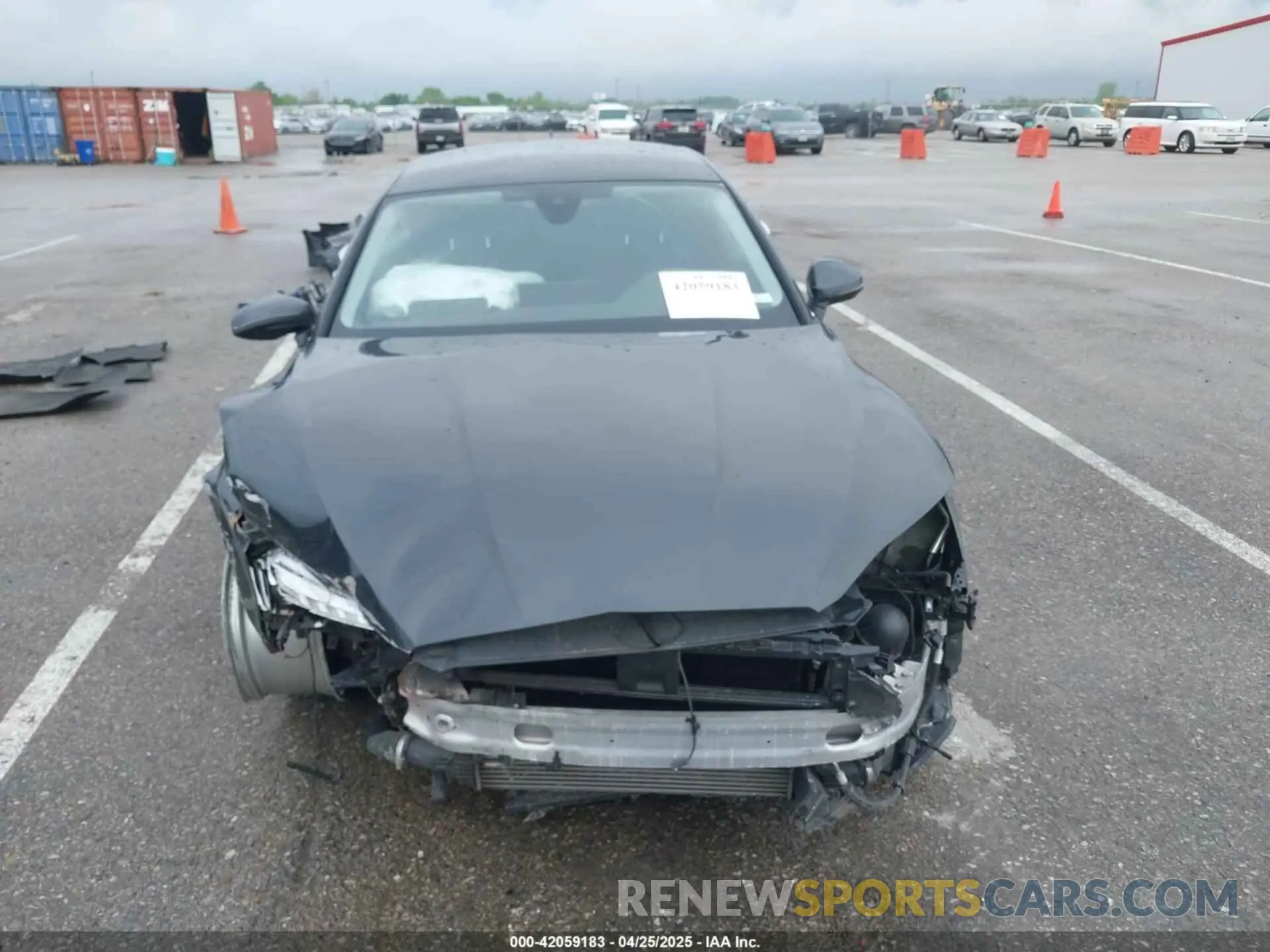 12 Photograph of a damaged car WAUCBCF57NA009059 AUDI A5 SPORTBACK 2022
