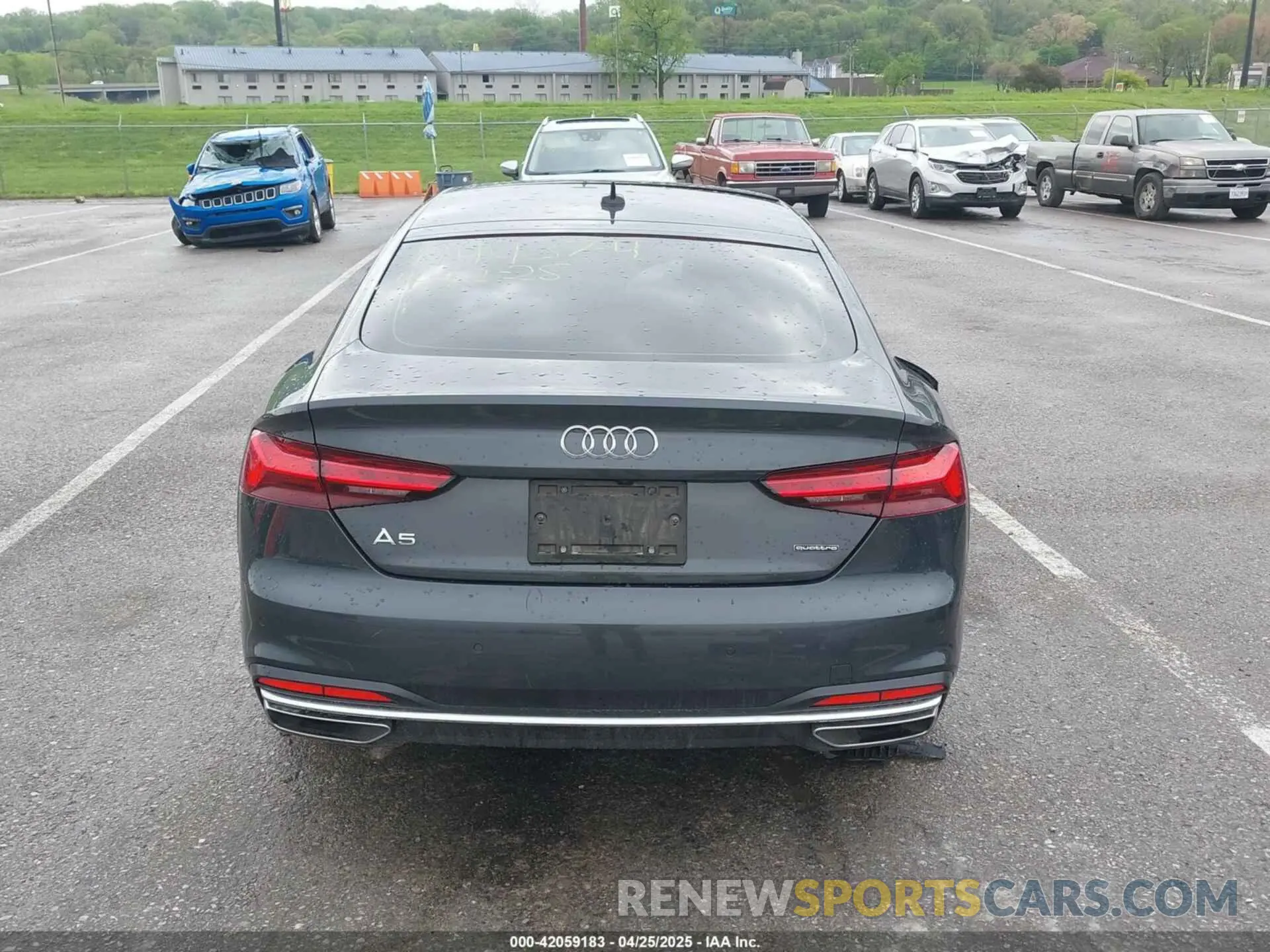 16 Photograph of a damaged car WAUCBCF57NA009059 AUDI A5 SPORTBACK 2022