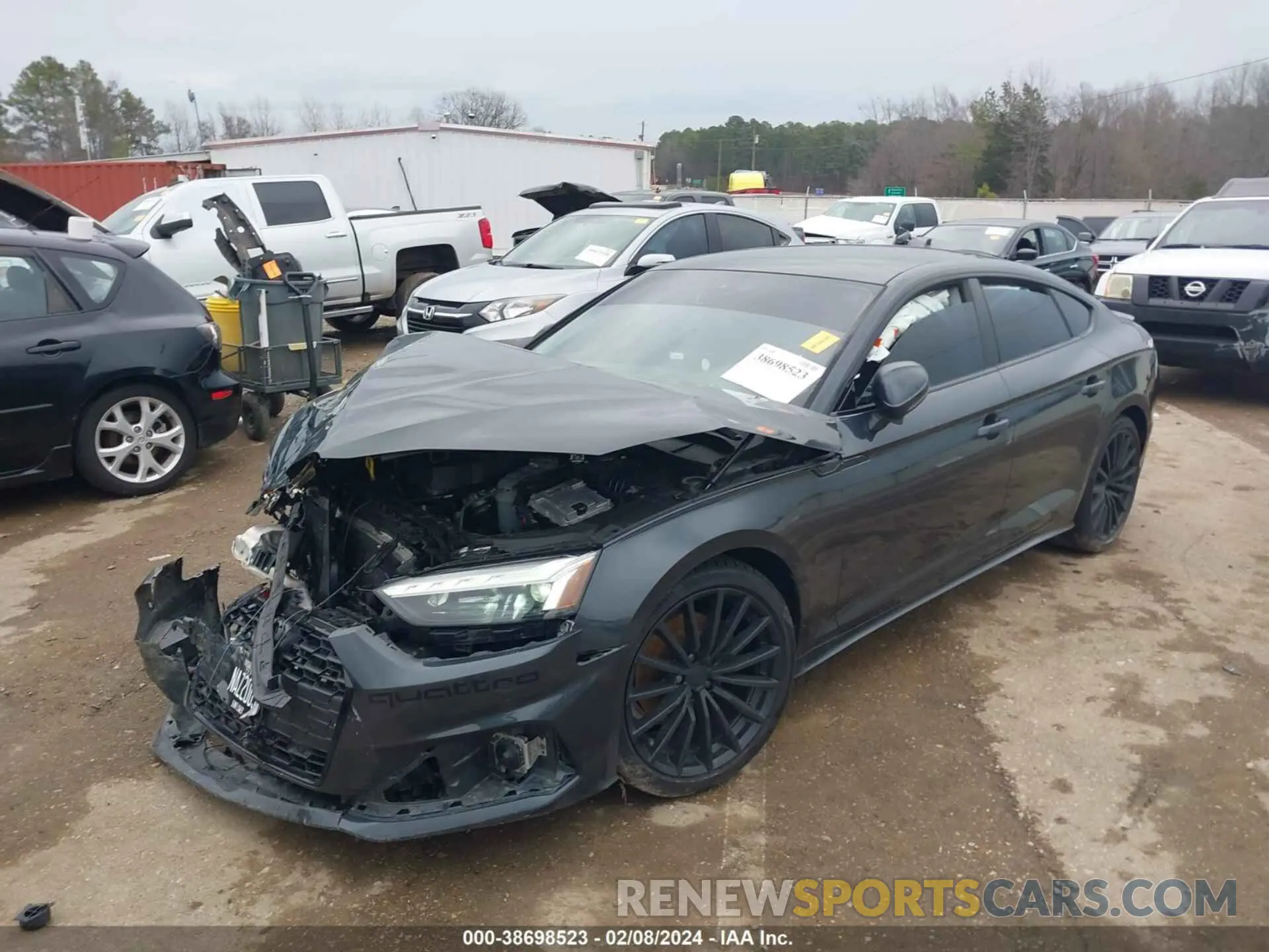 9 Photograph of a damaged car WAUCBCF57NA029411 AUDI A5 SPORTBACK 2022