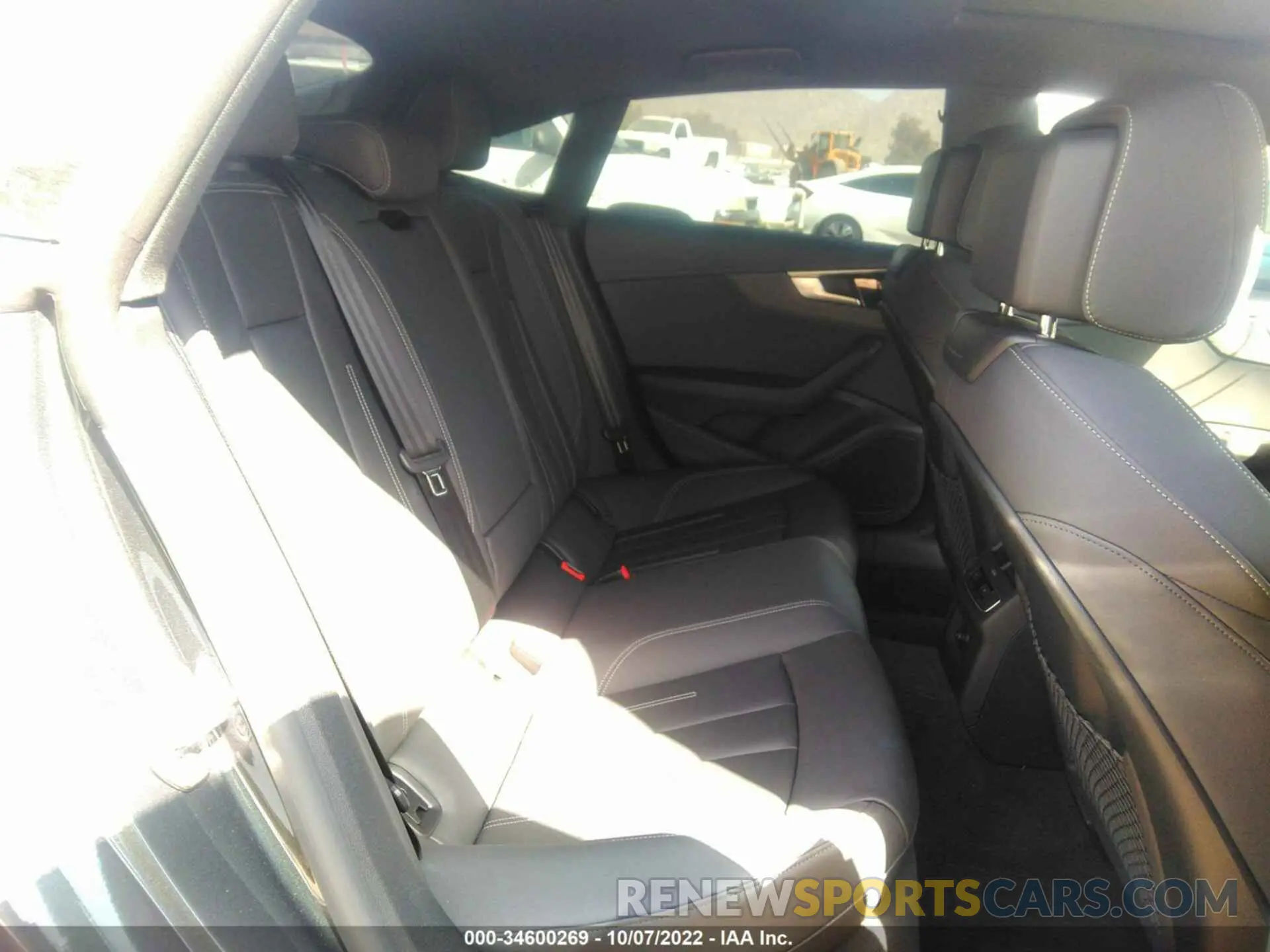 8 Photograph of a damaged car WAUDACF58NA010129 AUDI A5 SPORTBACK 2022