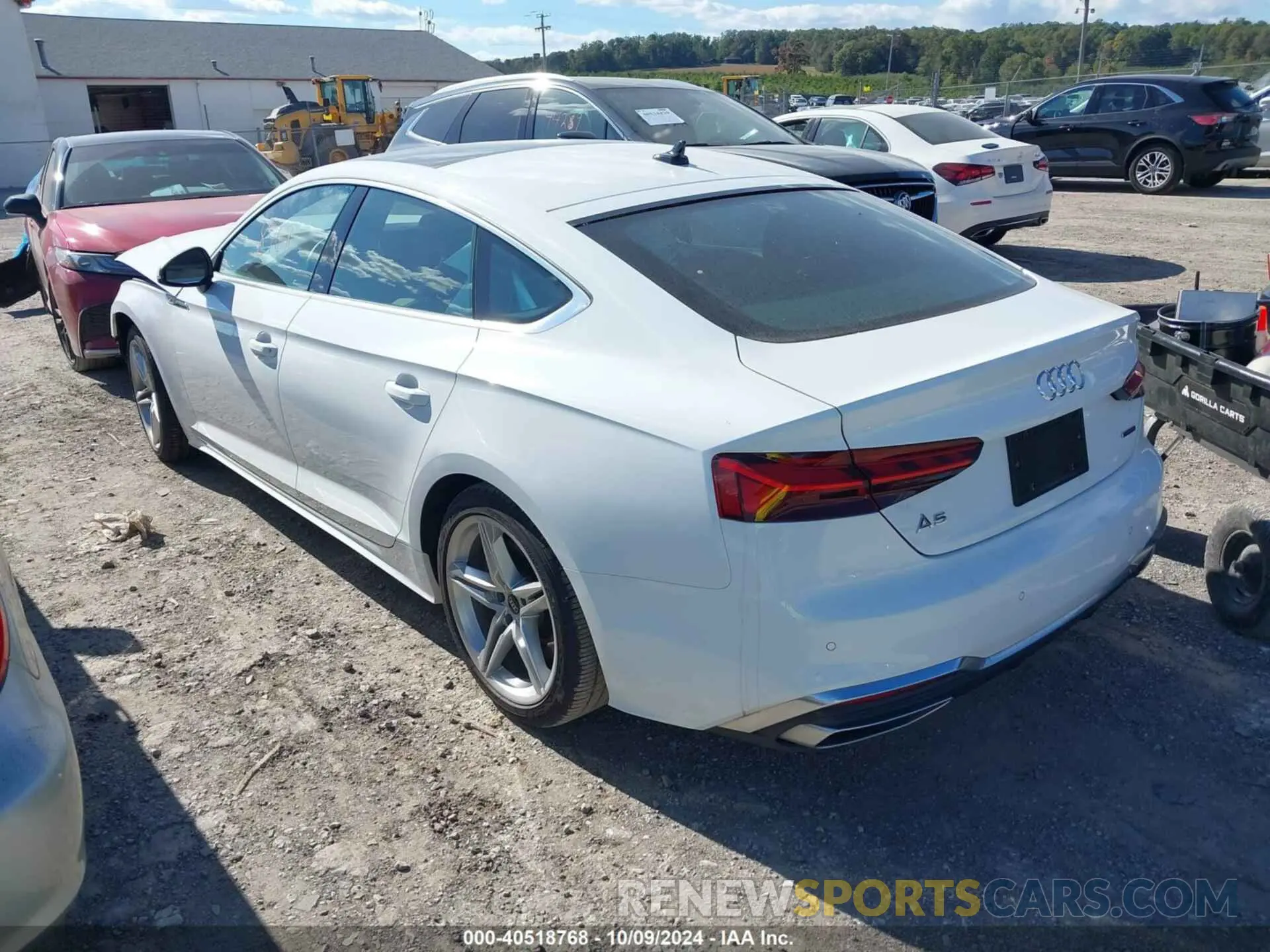 3 Photograph of a damaged car WAUDACF5XNA014991 AUDI A5 SPORTBACK 2022