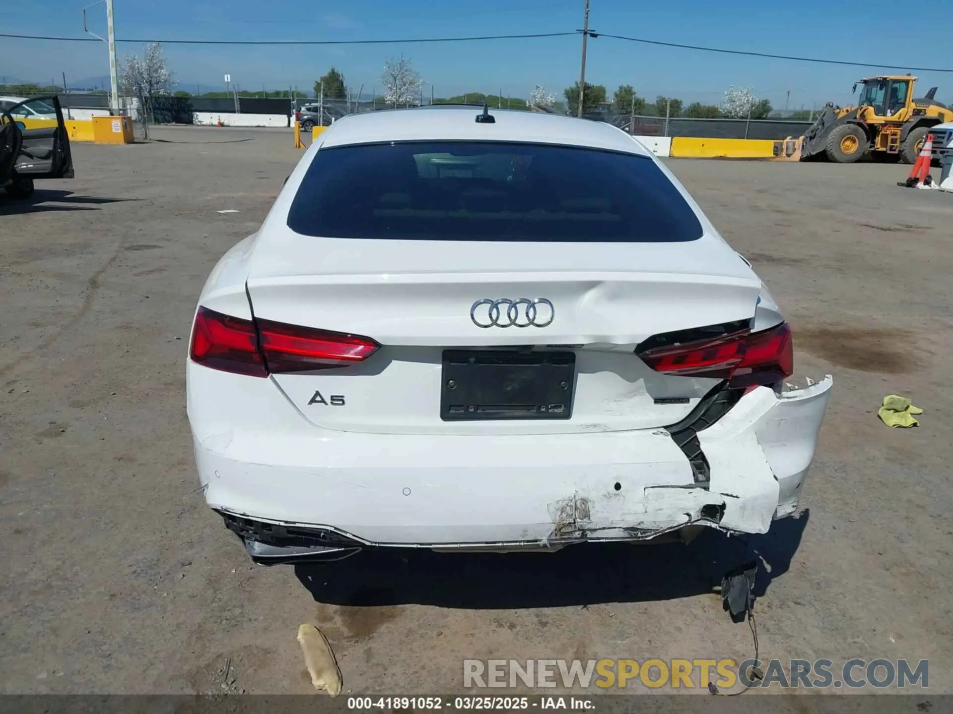 6 Photograph of a damaged car WAUEACF53NA008020 AUDI A5 SPORTBACK 2022