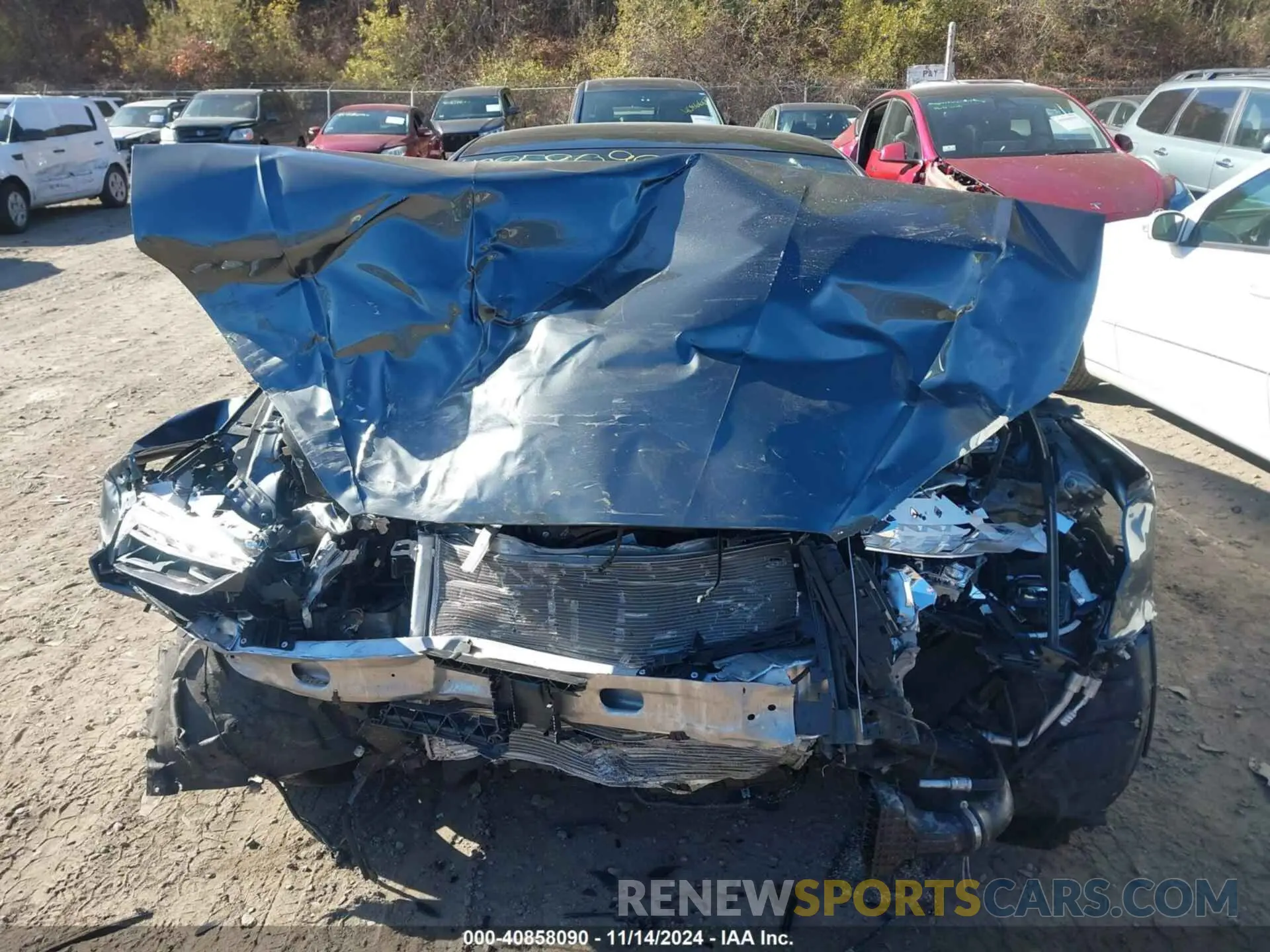 12 Photograph of a damaged car WAUEACF55NA019388 AUDI A5 SPORTBACK 2022