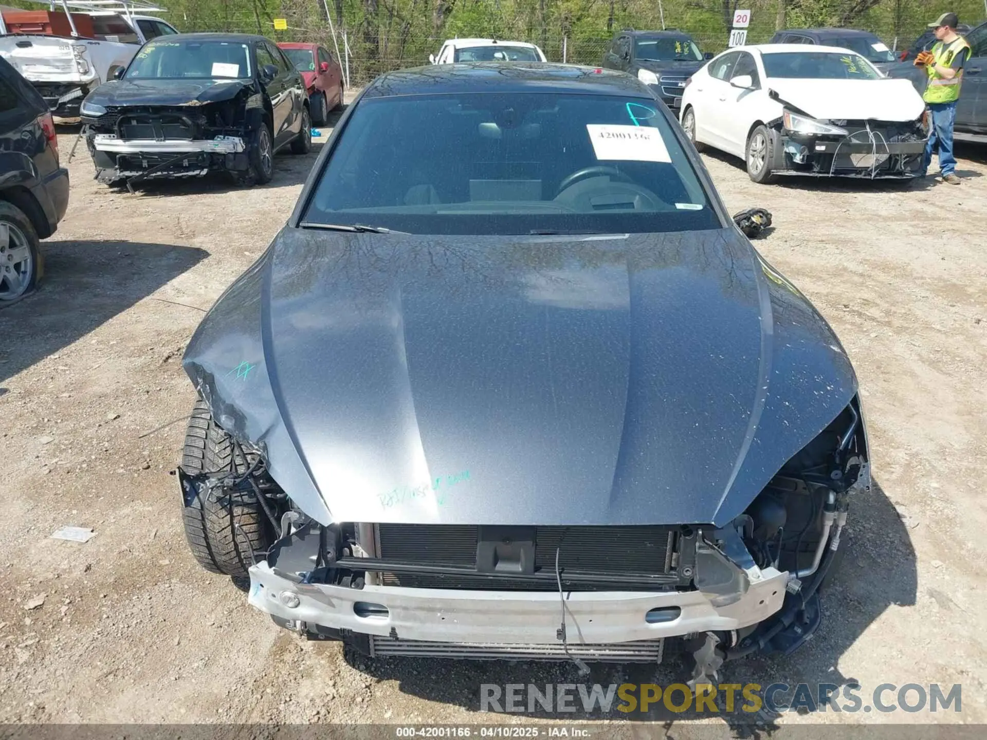 13 Photograph of a damaged car WAUEACF56NA023692 AUDI A5 SPORTBACK 2022