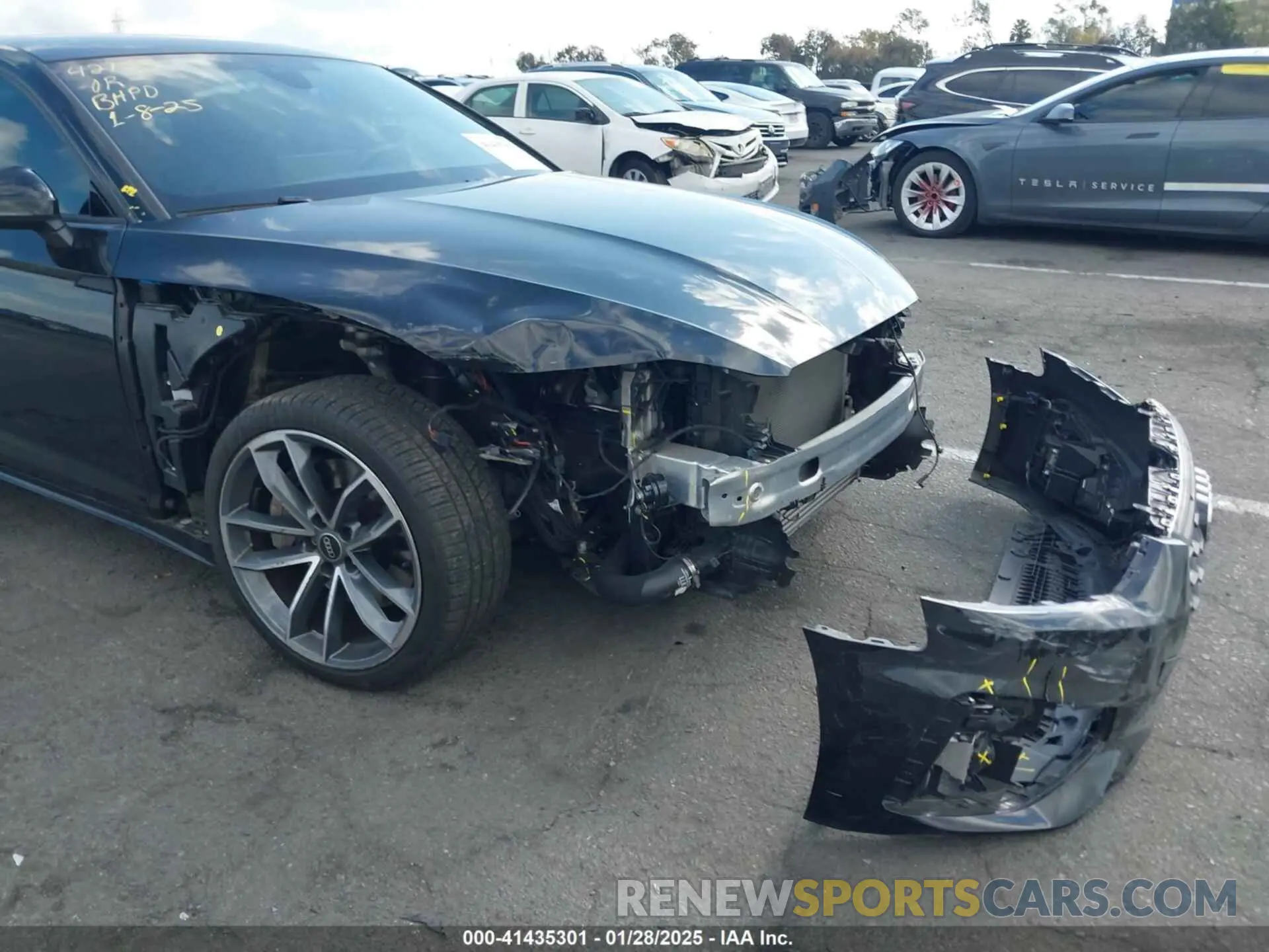 6 Photograph of a damaged car WAUFACF55NA015278 AUDI A5 SPORTBACK 2022