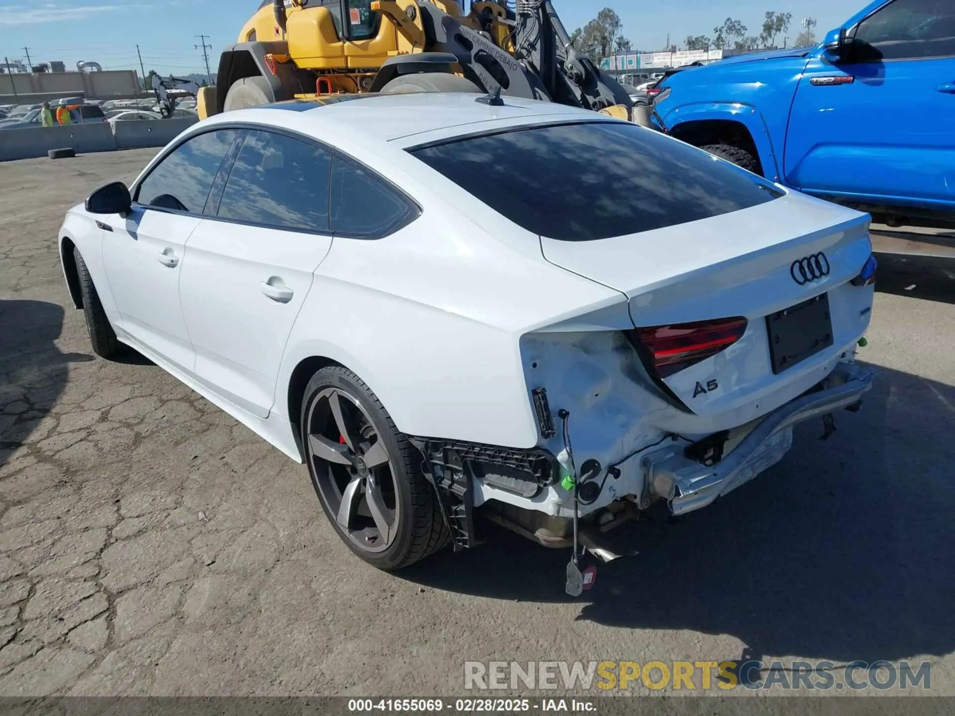 3 Photograph of a damaged car WAUFACF5XNA023313 AUDI A5 SPORTBACK 2022