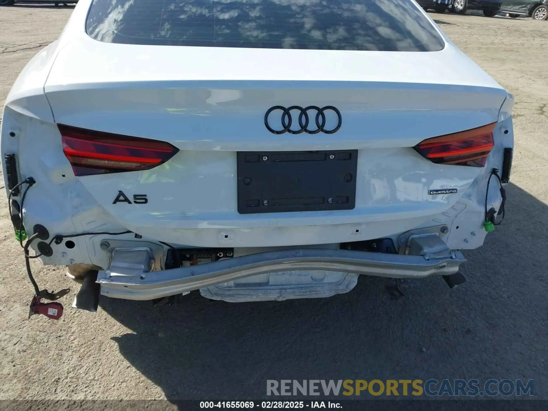 6 Photograph of a damaged car WAUFACF5XNA023313 AUDI A5 SPORTBACK 2022