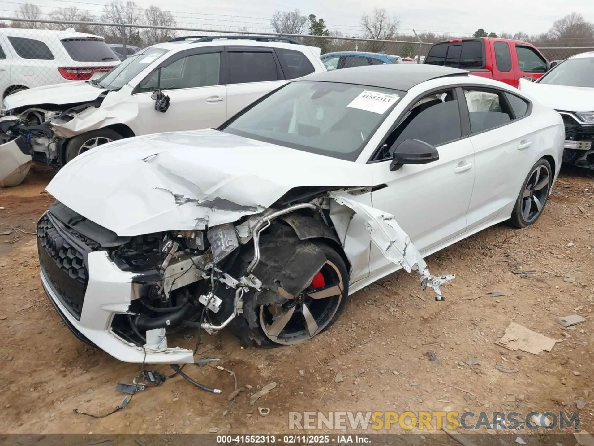 2 Photograph of a damaged car WAUFACF5XNA039687 AUDI A5 SPORTBACK 2022