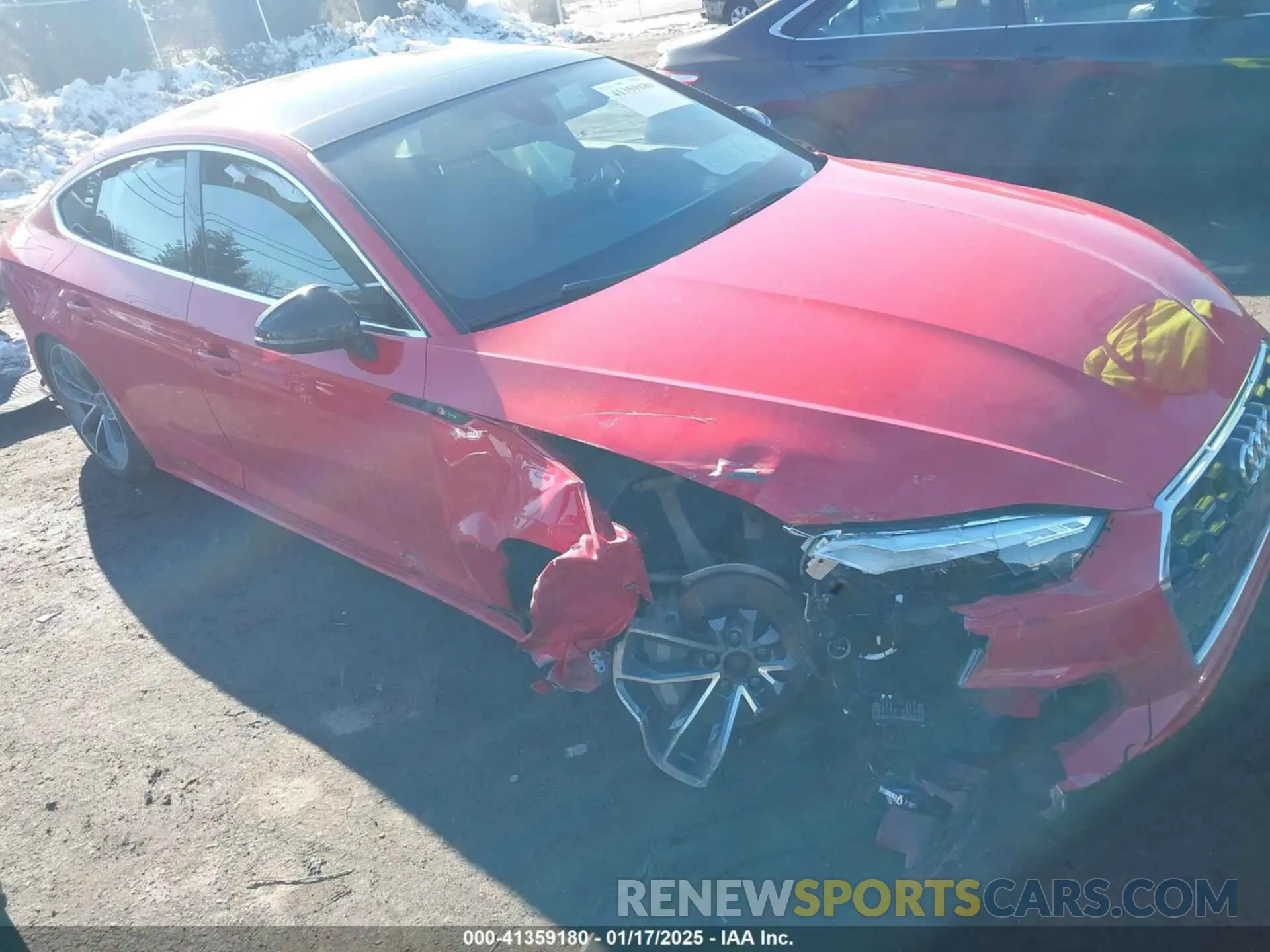 1 Photograph of a damaged car WAUFADF51NA021794 AUDI A5 SPORTBACK 2022