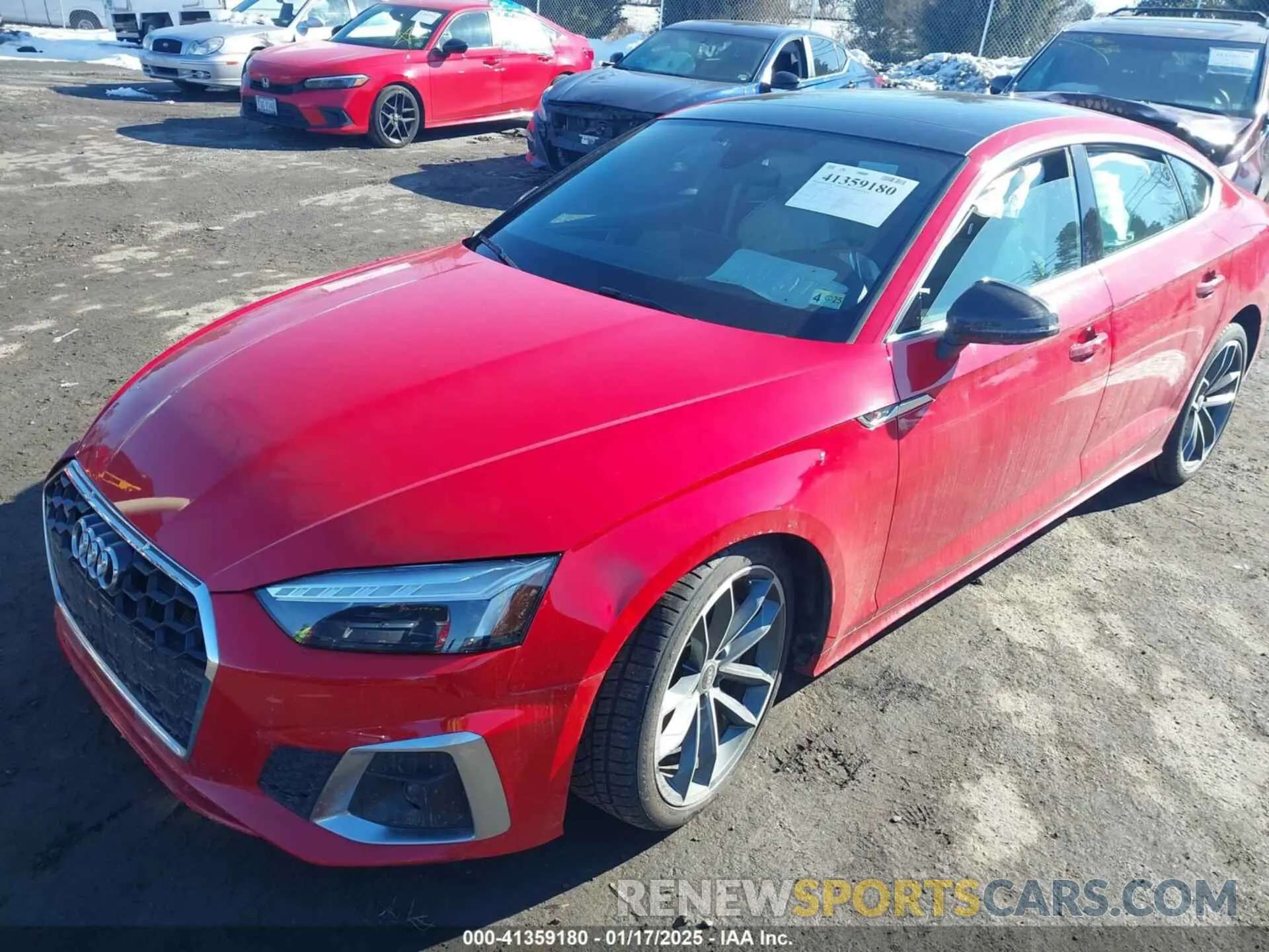 2 Photograph of a damaged car WAUFADF51NA021794 AUDI A5 SPORTBACK 2022