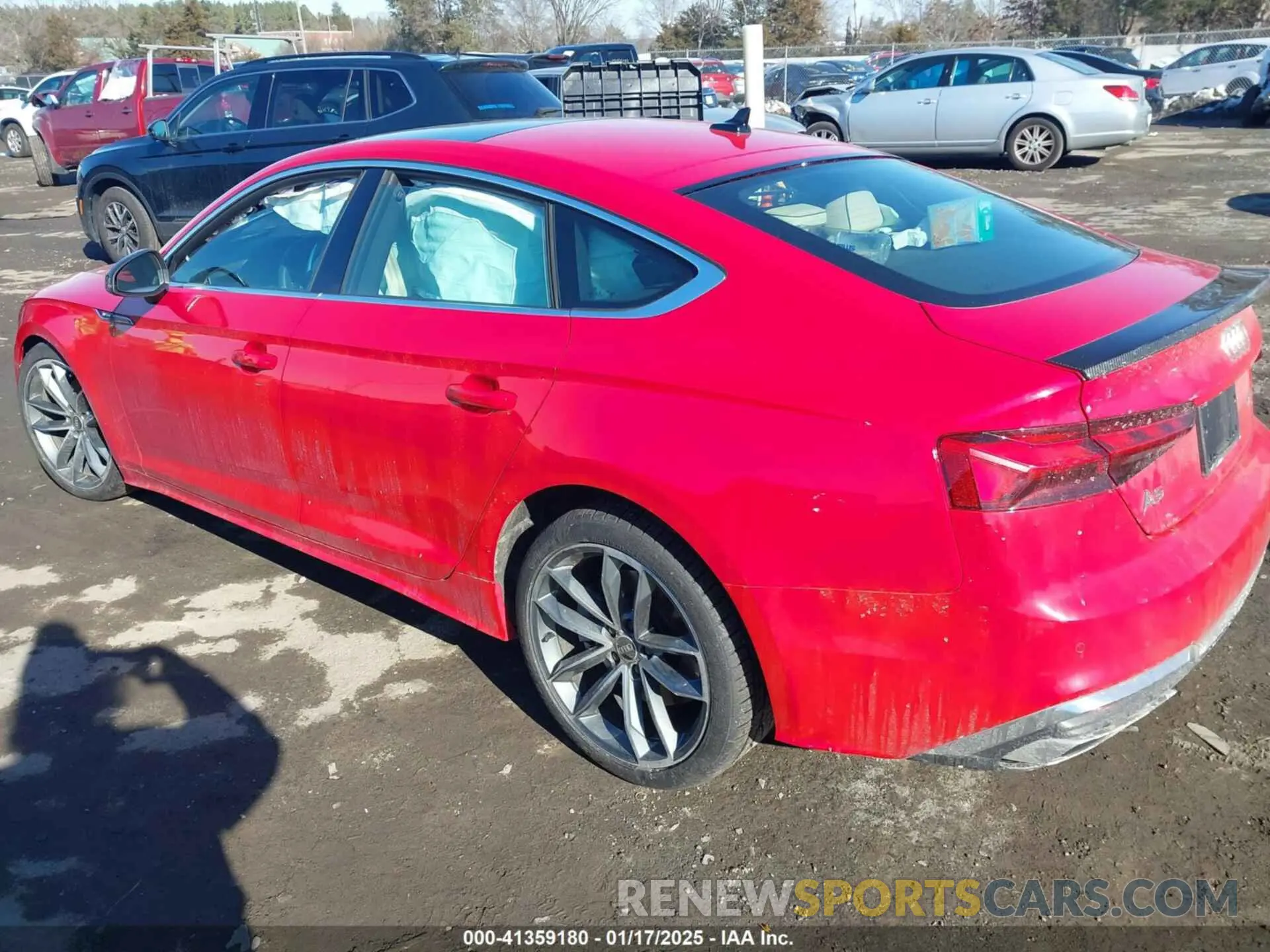 3 Photograph of a damaged car WAUFADF51NA021794 AUDI A5 SPORTBACK 2022