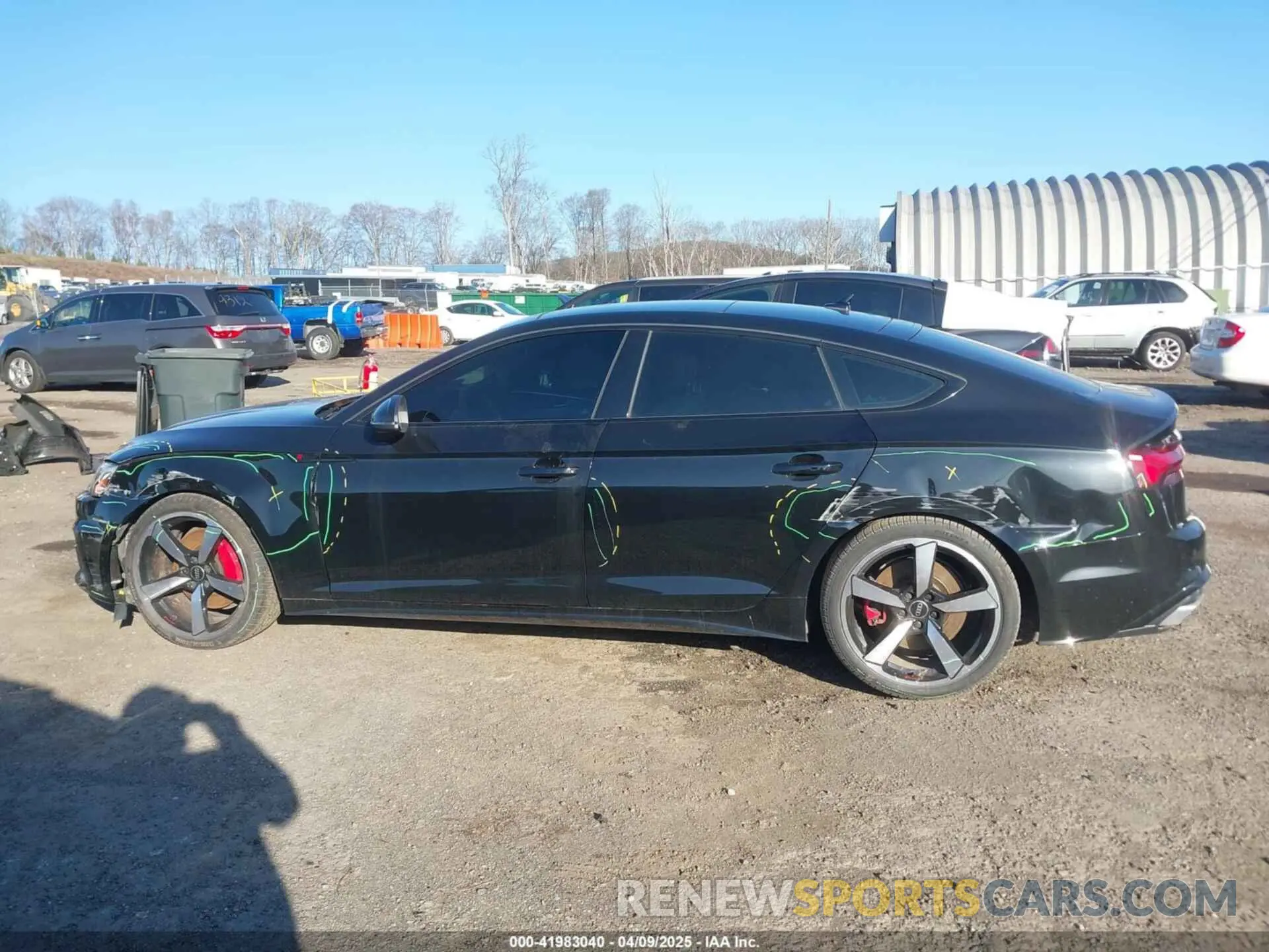 14 Photograph of a damaged car WAUFADF55NA039716 AUDI A5 SPORTBACK 2022