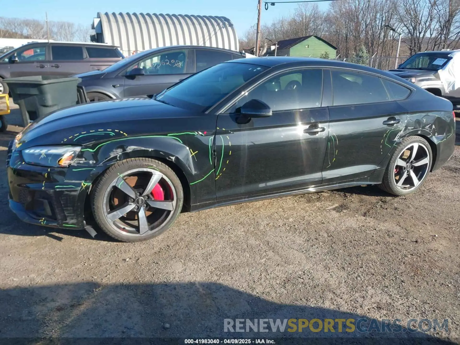 6 Photograph of a damaged car WAUFADF55NA039716 AUDI A5 SPORTBACK 2022