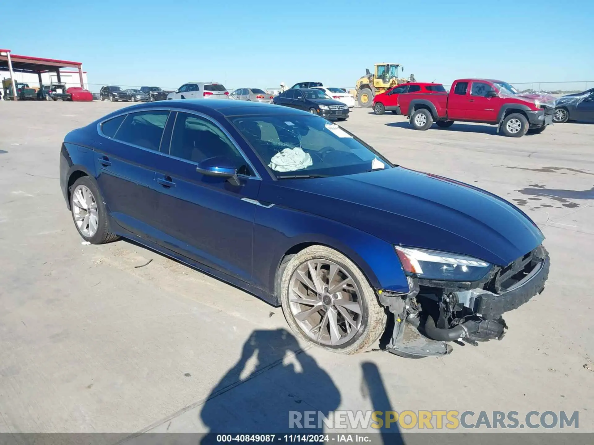 1 Photograph of a damaged car WAUABCF52PA051889 AUDI A5 SPORTBACK 2023