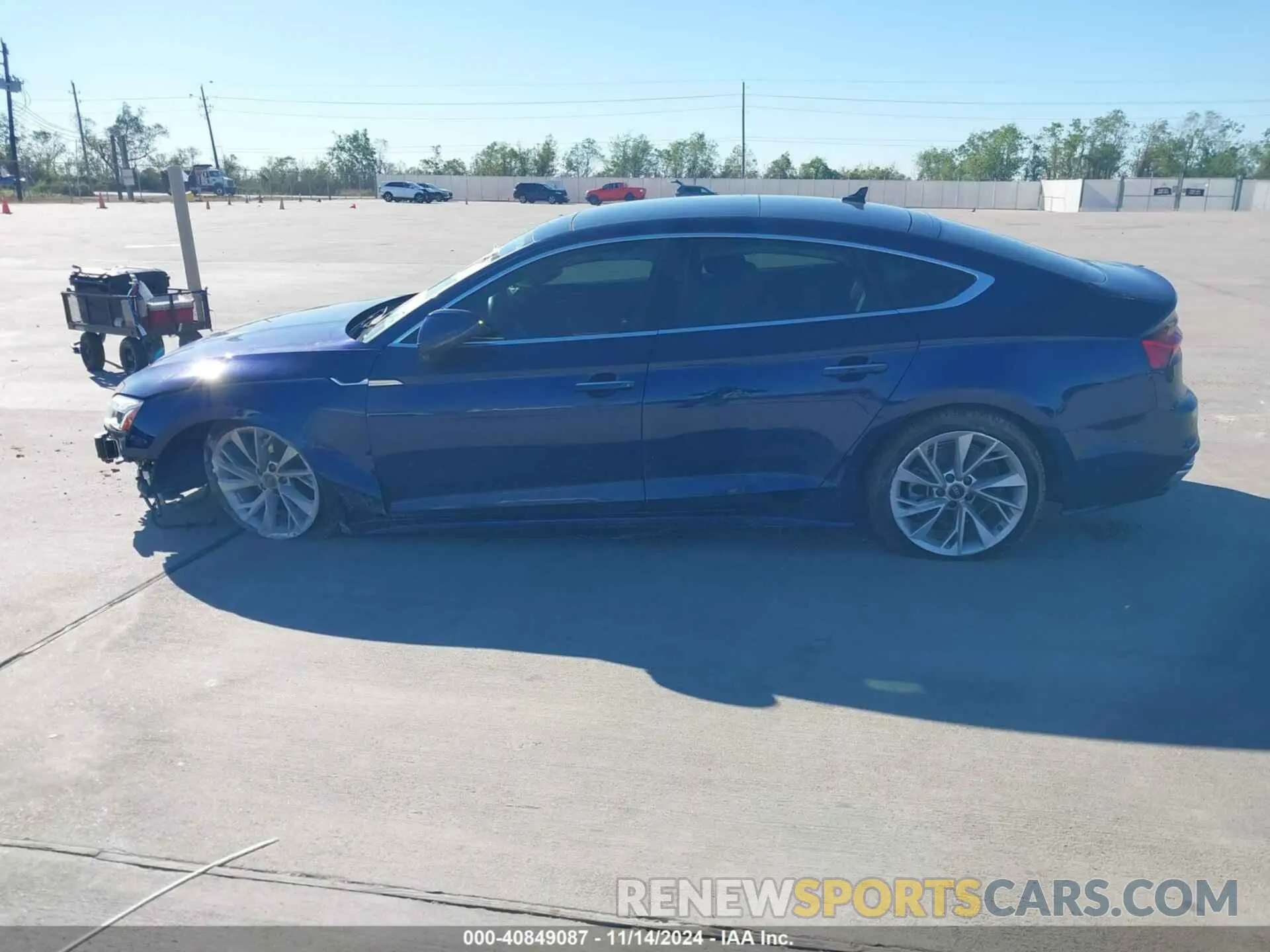 13 Photograph of a damaged car WAUABCF52PA051889 AUDI A5 SPORTBACK 2023