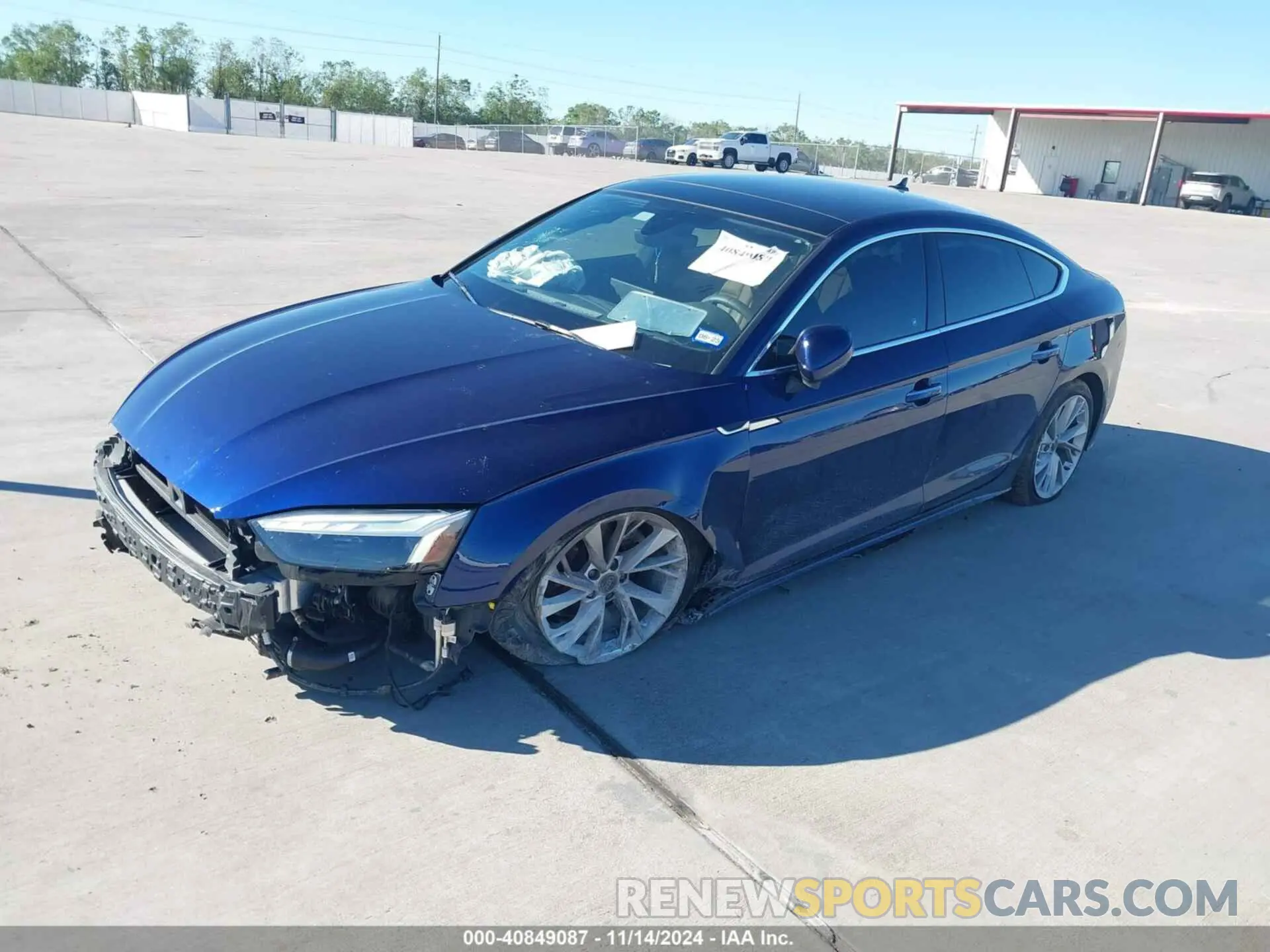 2 Photograph of a damaged car WAUABCF52PA051889 AUDI A5 SPORTBACK 2023