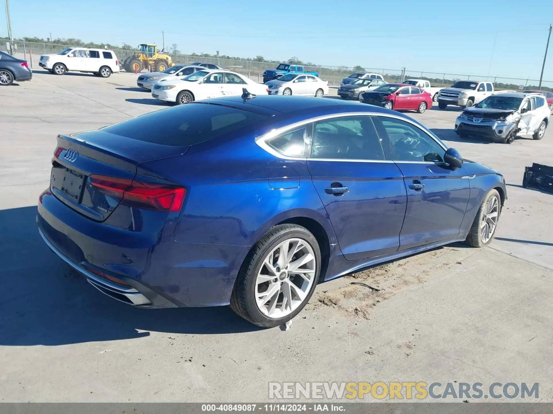 4 Photograph of a damaged car WAUABCF52PA051889 AUDI A5 SPORTBACK 2023