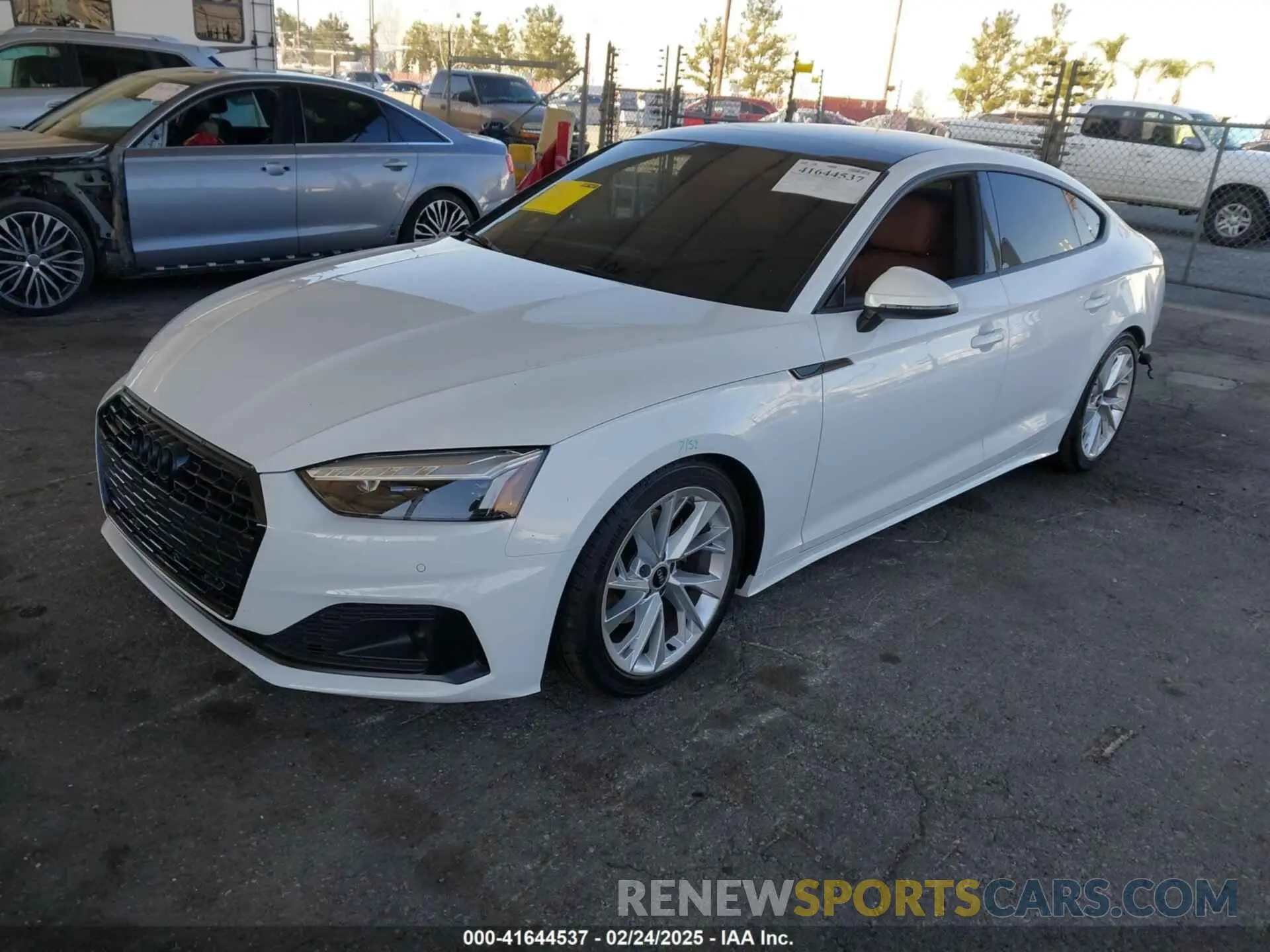 2 Photograph of a damaged car WAUABCF5XPA056452 AUDI A5 SPORTBACK 2023