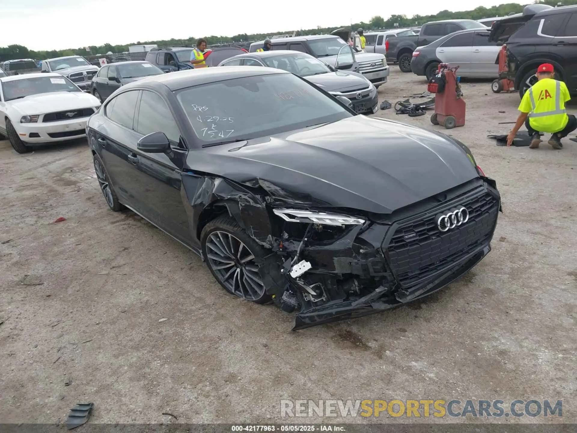 1 Photograph of a damaged car WAUCBCF57PA027547 AUDI A5 SPORTBACK 2023